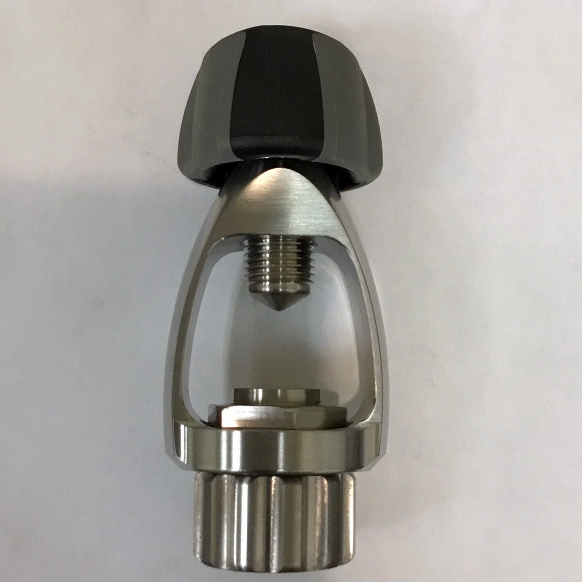 Atomic Scuba Regulator Din to Yoke Adapter, Titanium