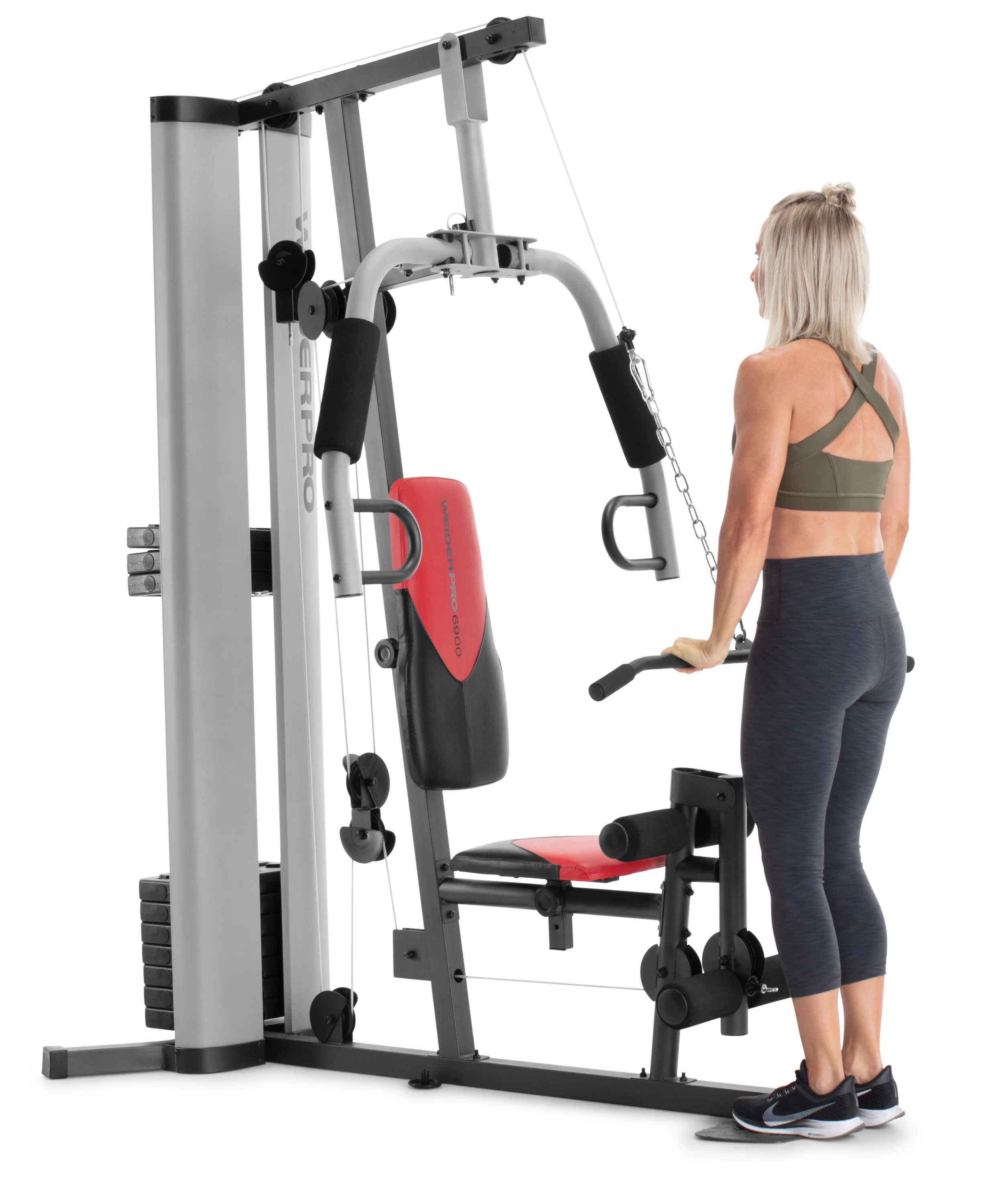Weider Pro 6900 Home Gym System with 125 Lb. Weight Stack