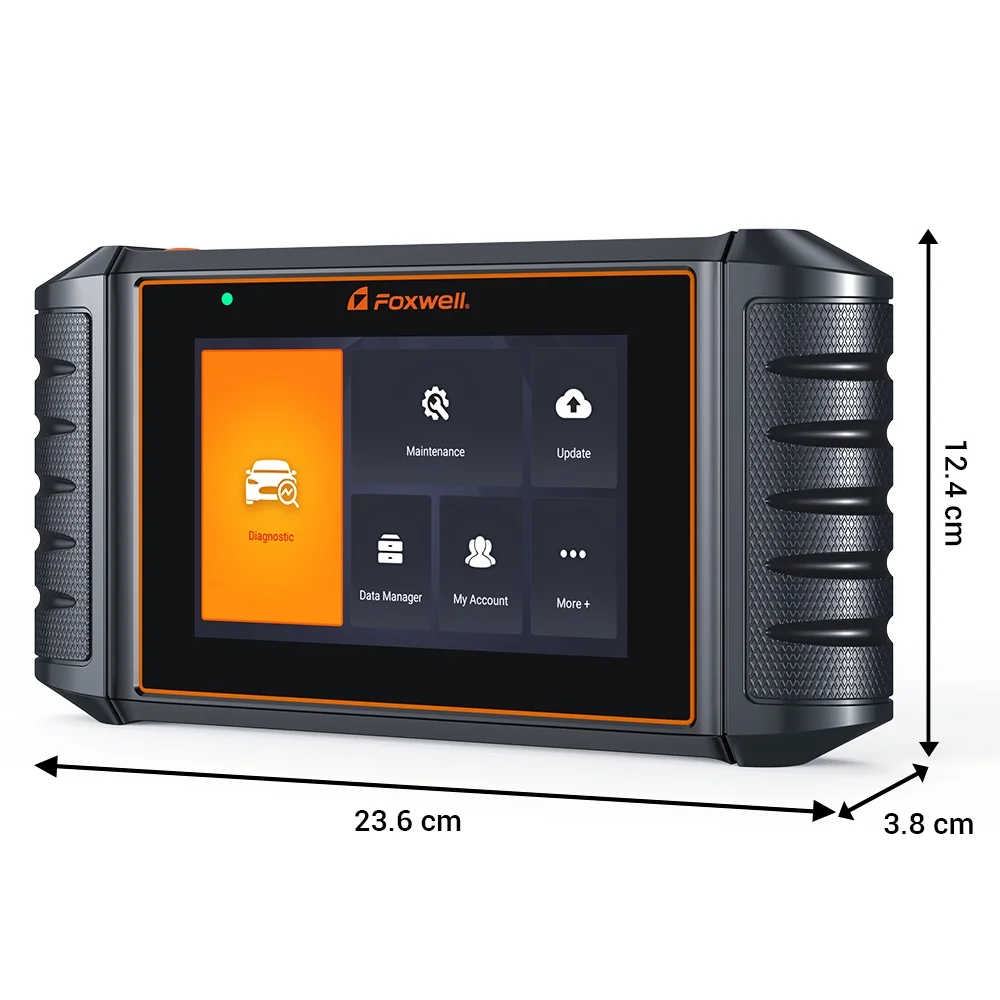 FOXWELL NT716 OBD2 Scanner Code Reader ABS Bleed Scan Diagnostic Tool SRS Transmission Engine Scanner Car Tool EPB TPMS SAS TPS Oil Reset, Android 9.0,5.5 inch Touchscreen & Lifetime Update