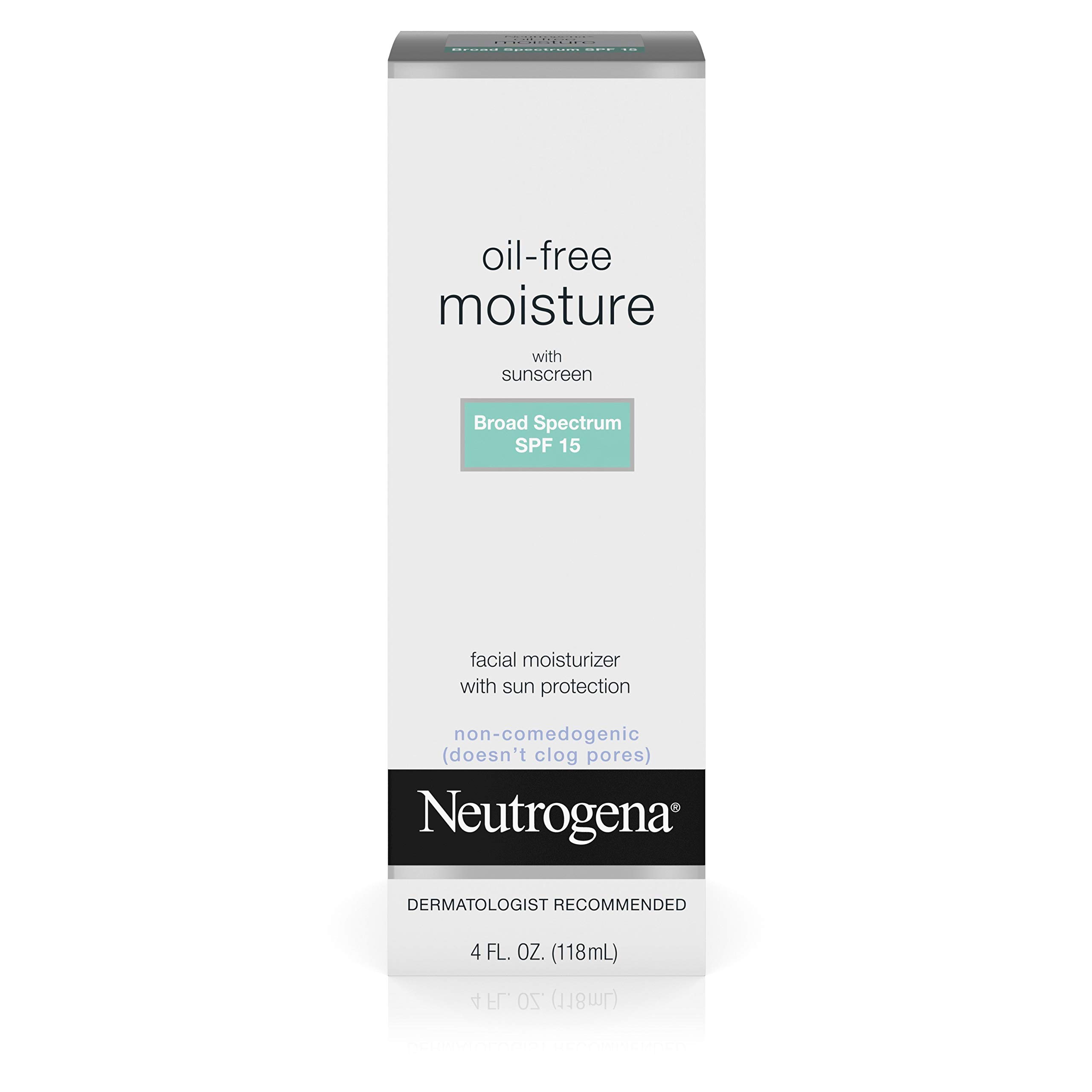Neutrogena Oil-Free Moisture With Broad Spectrum Spf 15 Sunscreen, 4 Fl. Oz.