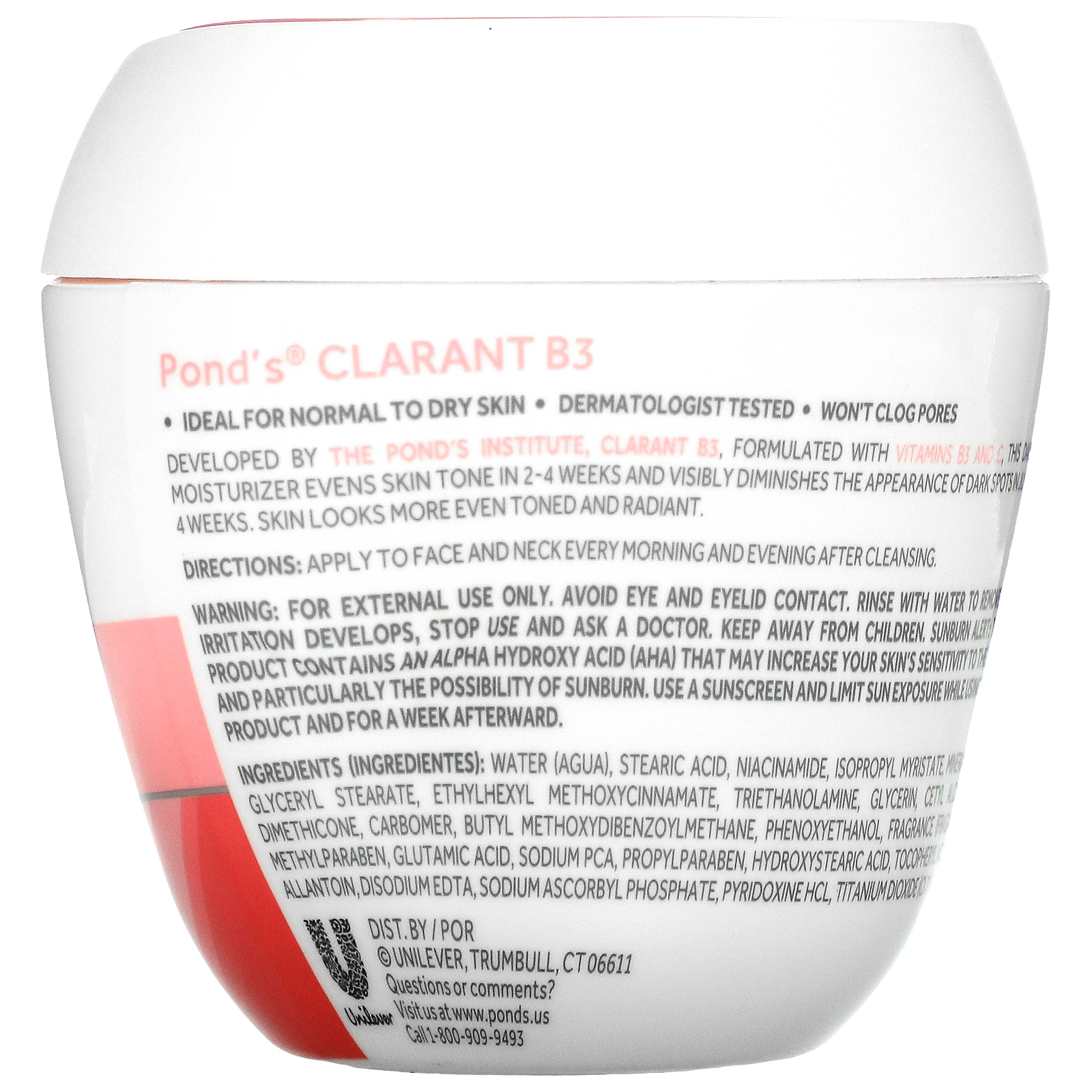Pond's, Clarant B3 Dark Spot Correcting Cream, 7 oz Pack of 3