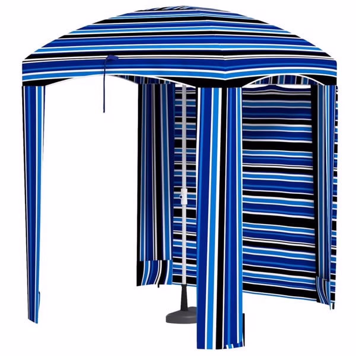 SYTHERS Beach Cool Cabana Canopy Sun Shade Shelter Tent, 5.9' L x 5.9' W x 8.2' H, Easy to Setup – Beach, Lake, Park for Family