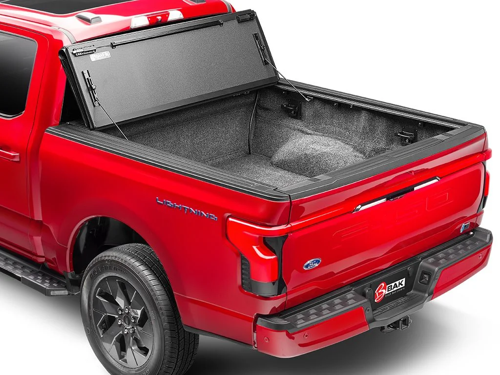 BAK by RealTruck BAKFlip MX4 Hard Folding Truck Bed Tonneau Cover | 448134 | Compatible with 2020 - 2023 Chevy/GMC Silverado/Sierra 2500/3500HD 8' 2