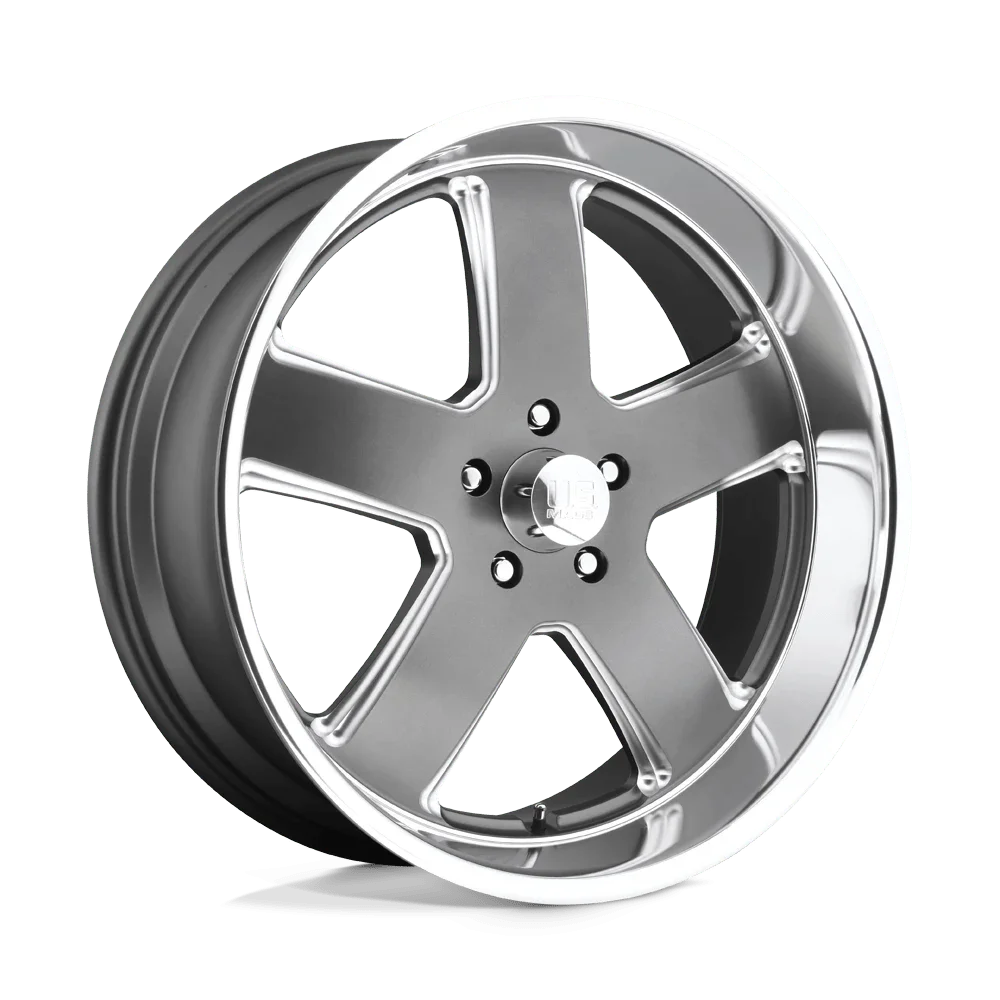 Us Mag U118 Hustler 20X8 5X127 1Et 78.1Cb Matte Gun Metal Wheel