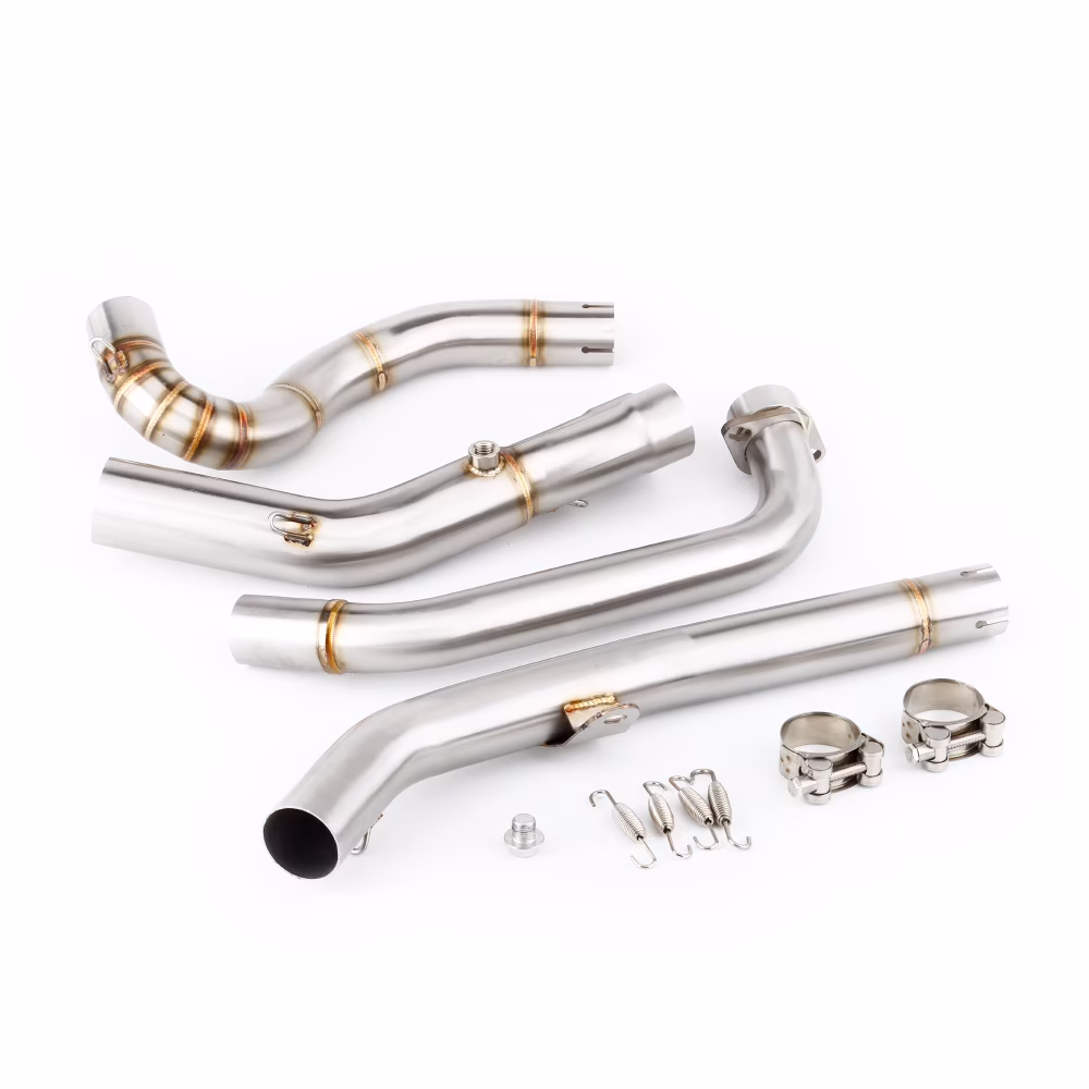 GFYSHIPMotorcycle Exhaust Muffler Mid Pipe Link Pipe for Suzuki DL650 V Strom 2017 2018 2019 2020 2021