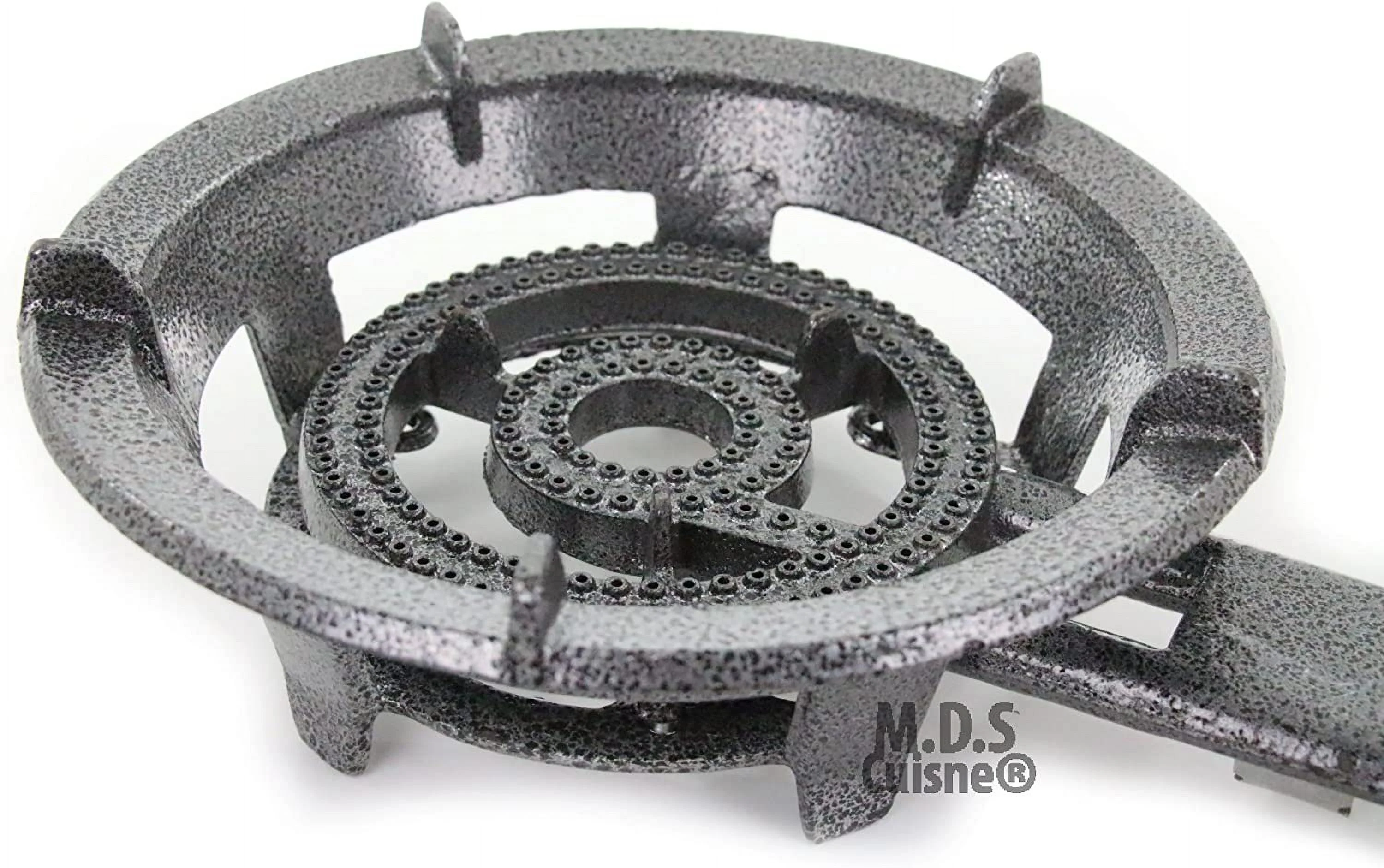 Cuisine Cookwares Propane Single Big Large Gas Burner Portable Stove Camping BBQ with Hose & Regulator