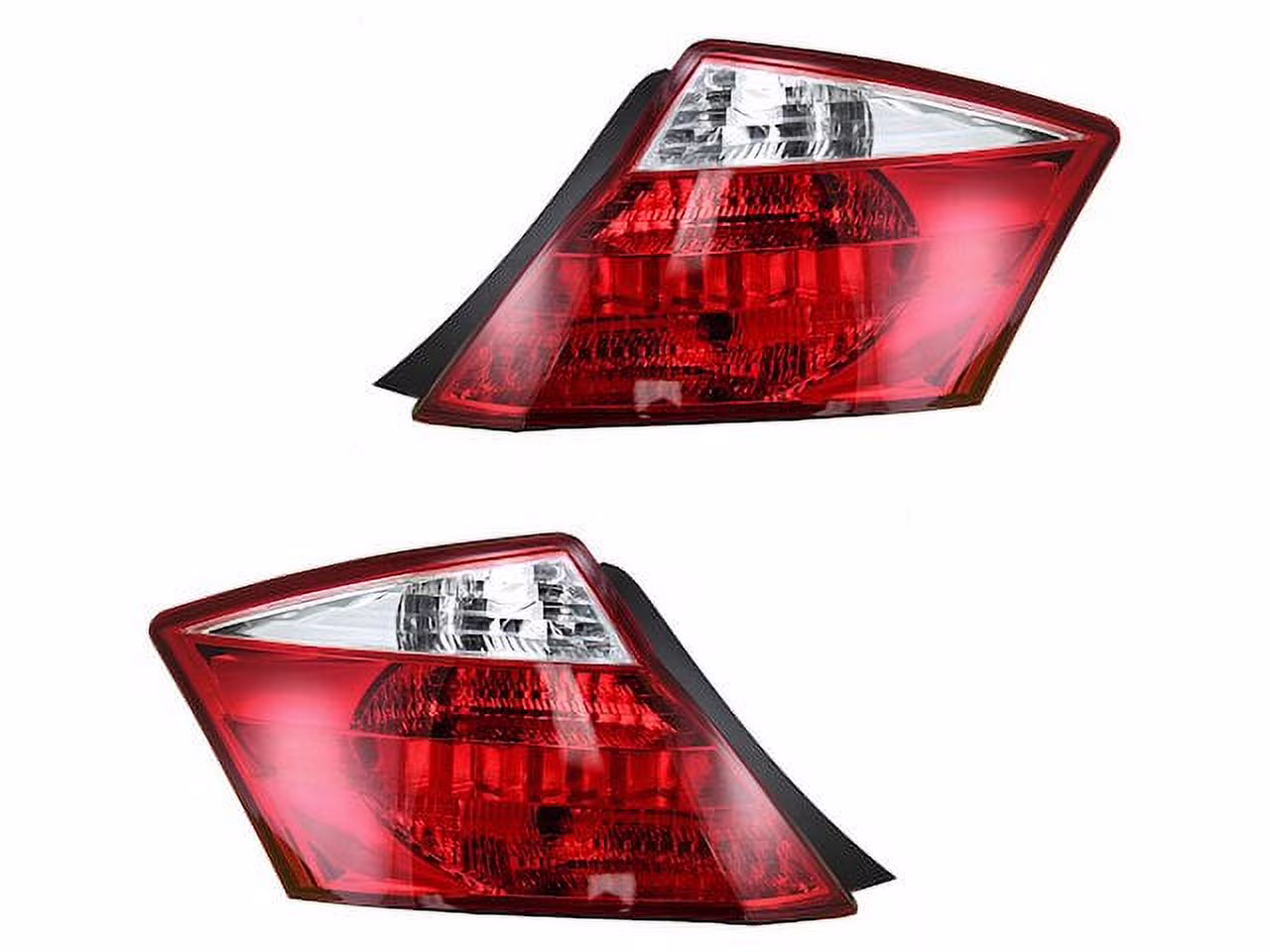 Tail Light Assembly Set of 2 - Compatible with 2008 - 2010 Honda Accord Coupe 2-Door 2009