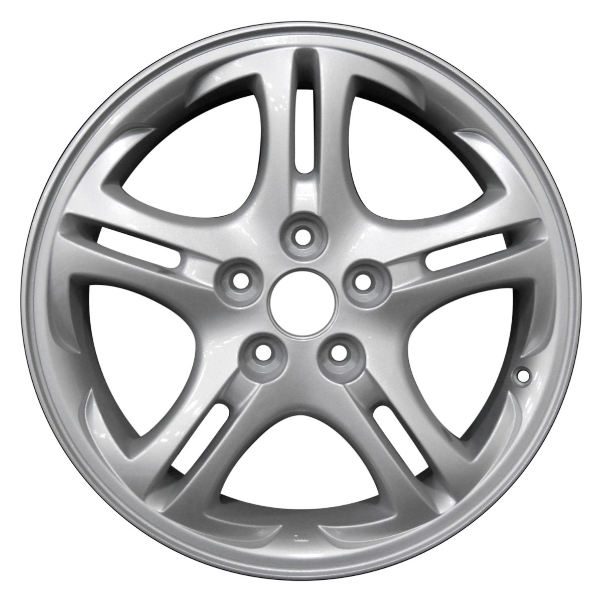 HYUNDAI TIBURON 2003 - 2006 SILVER Factory OEM Wheel Rim (Not Replicas)