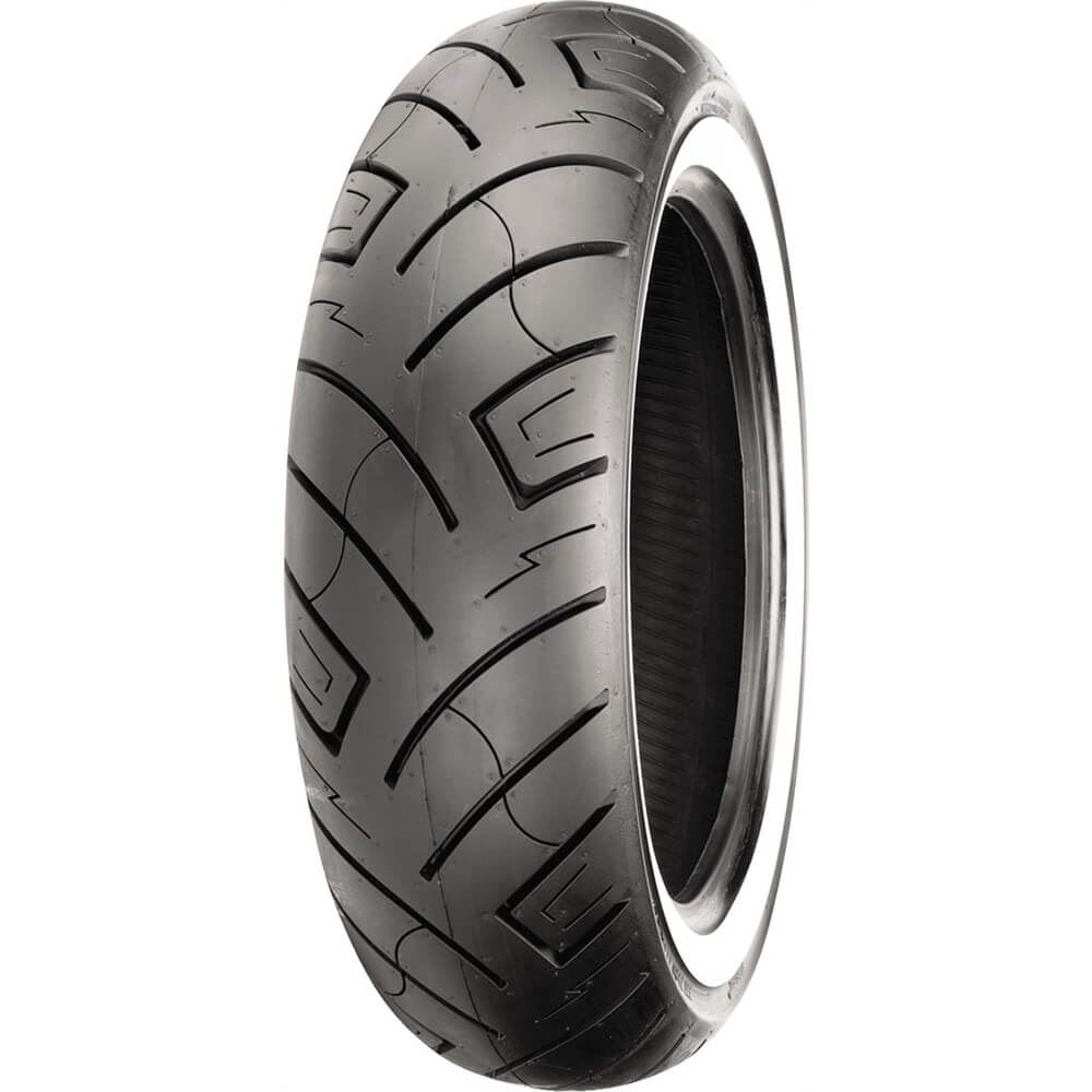 130/60-19 Shinko 777 Heavy Duty White Wall Front Tire