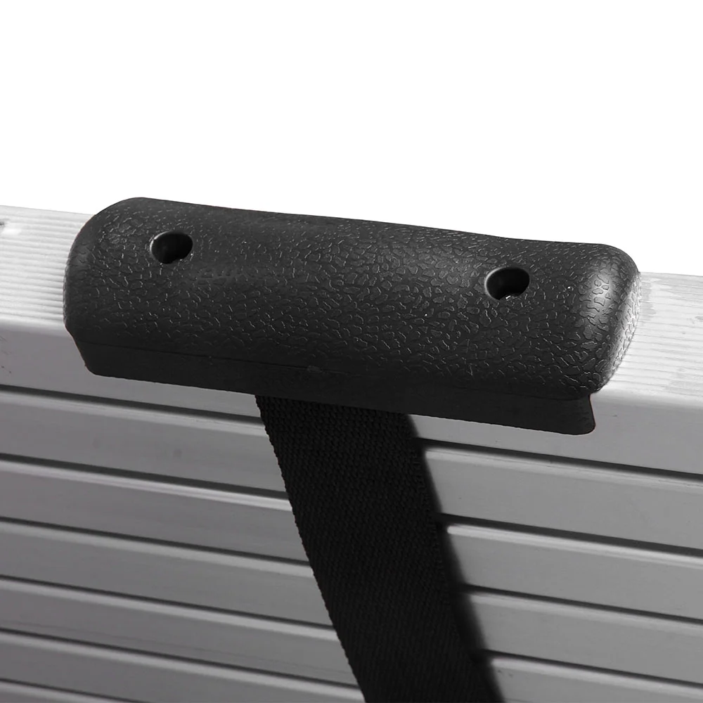 Dayplus Telescoping Ladder 20ft 6.2M Aluminum Extension Attic Loft Ladder with 2 Detachable Hooks