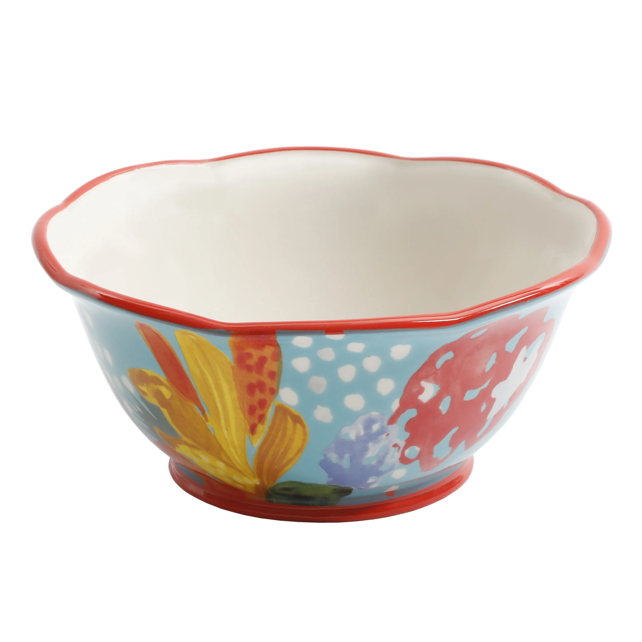 The Pioneer Woman Celia 12-Piece Dinnerware Set, Aqua