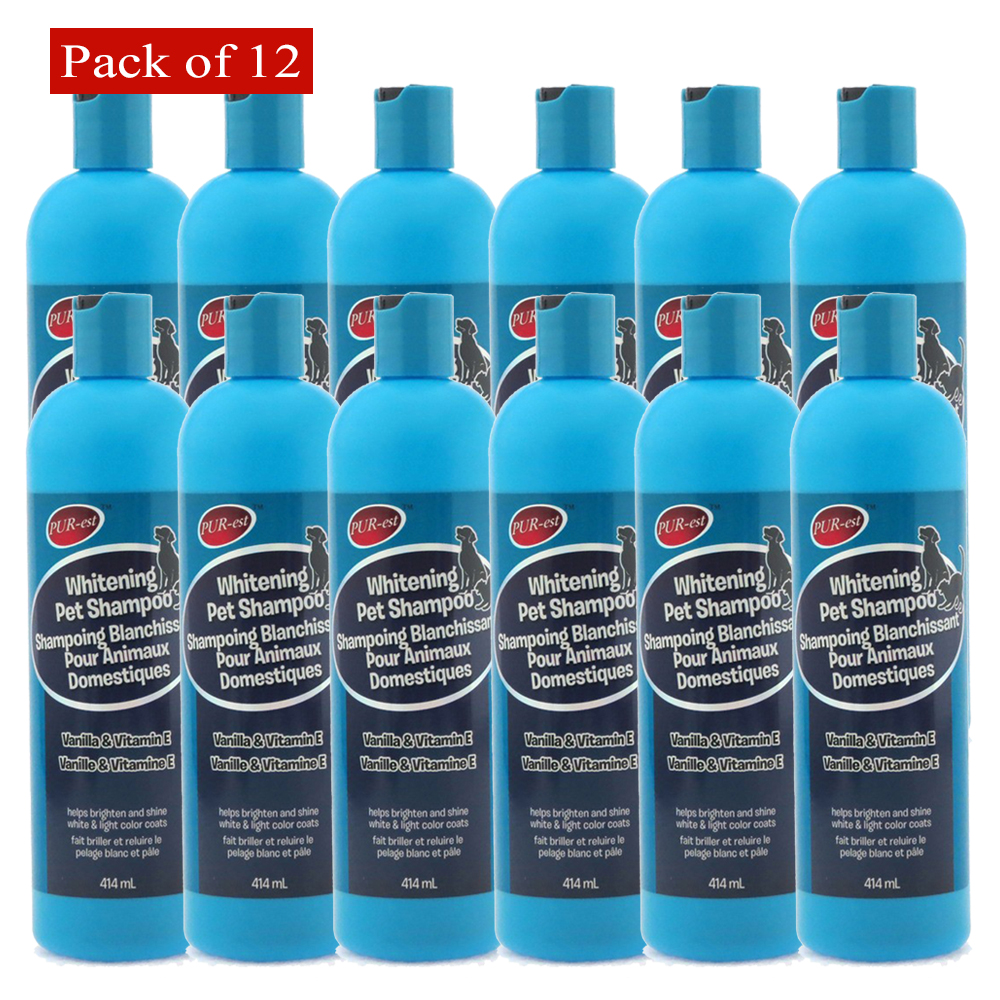 Purest Whitening Pet Shampoo Vanilla & Vitamin E x 12