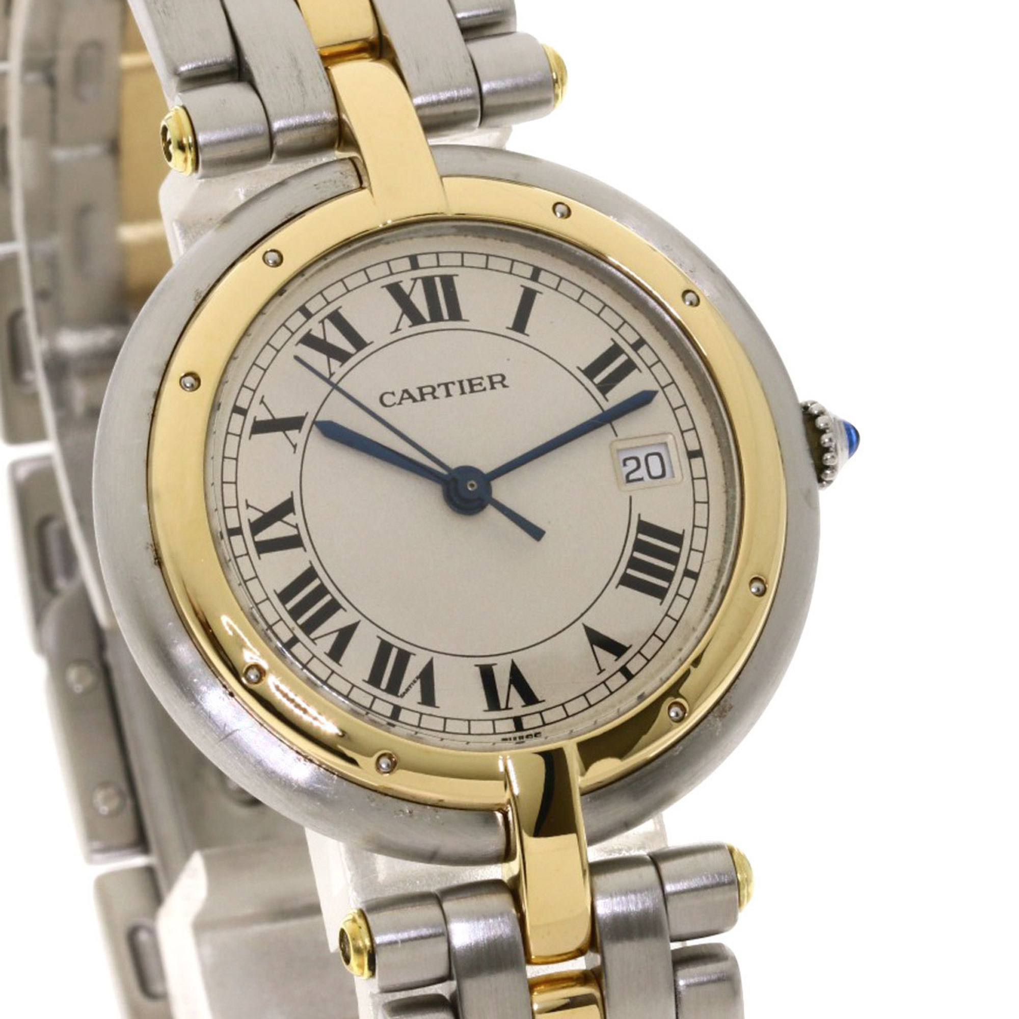 Pre-Owned Cartier Panthere MM Watch Stainless Steel / SSxK18YG Ladies CARTIER (Good)