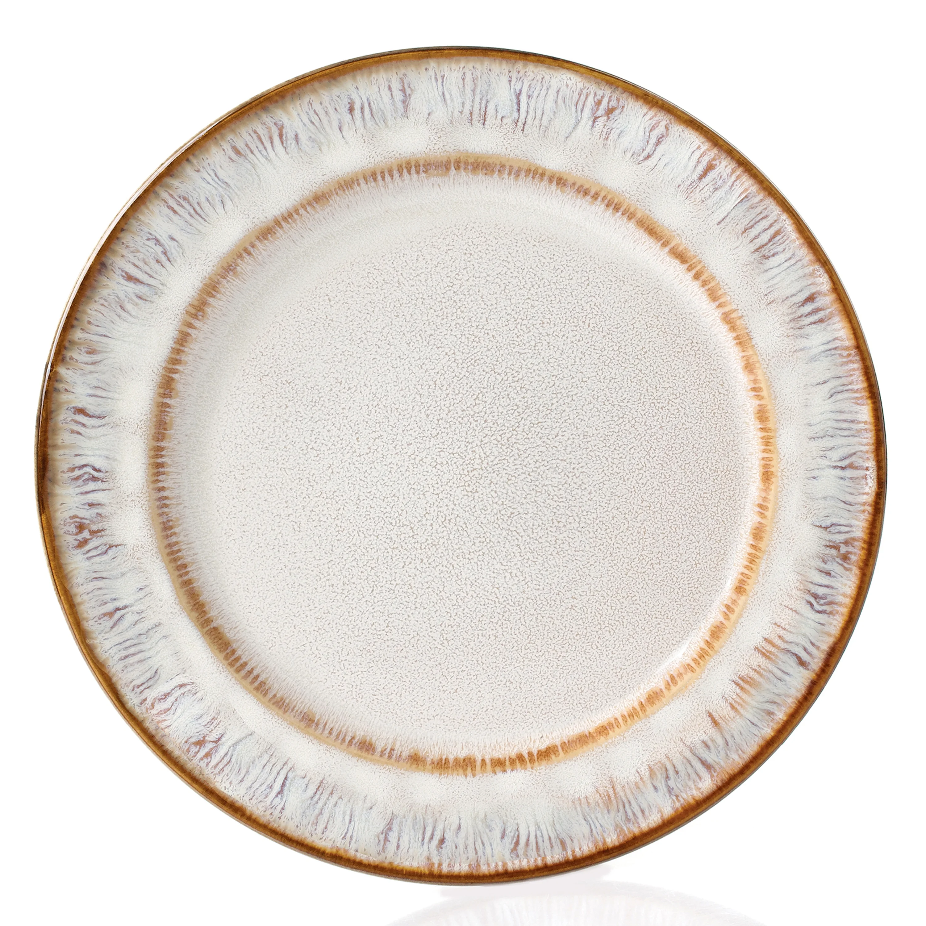 Lorren Home Trends 16 Piece Stoneware Set in Mocca Swirl