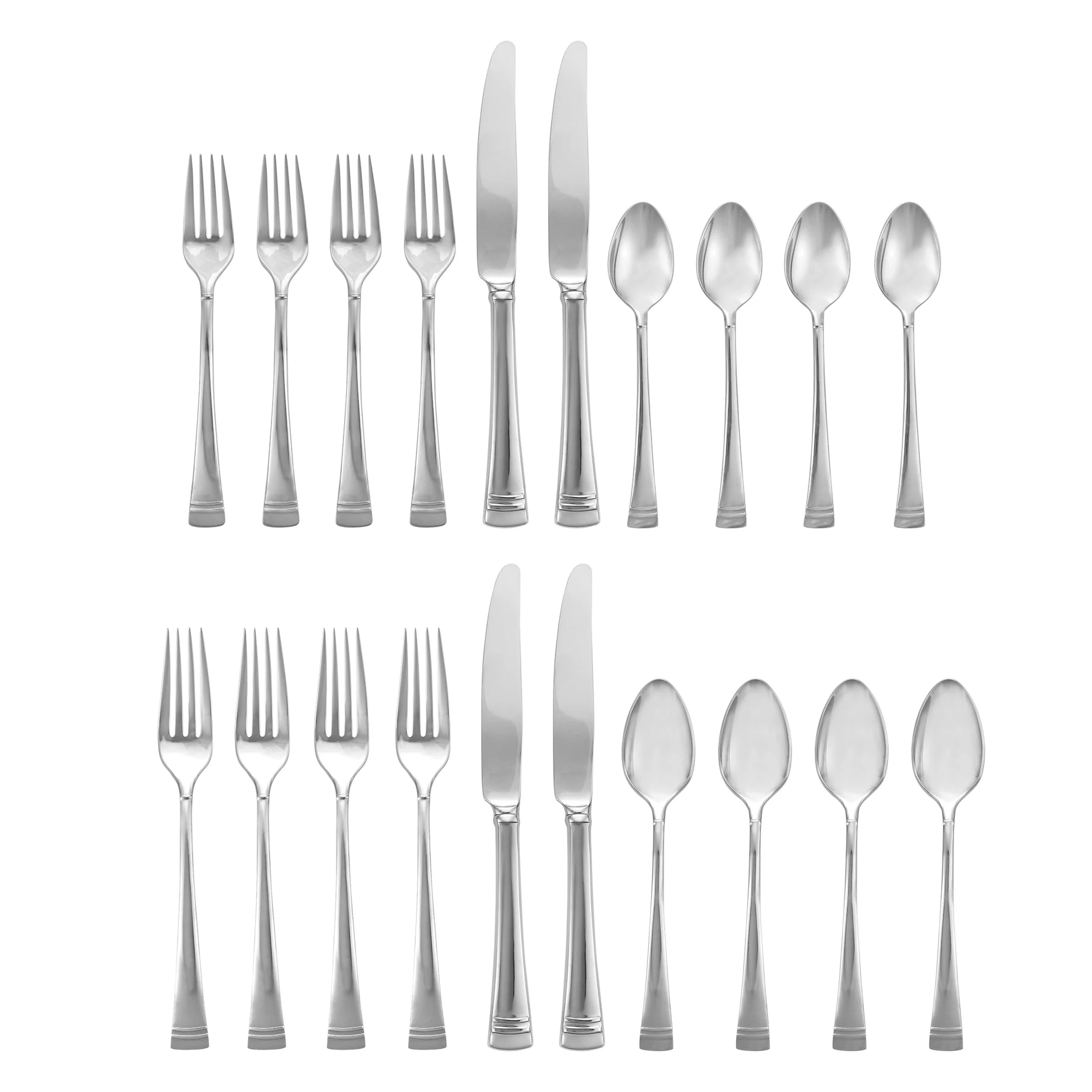 Lenox Federal Platinum Flatware 20 Piece Set