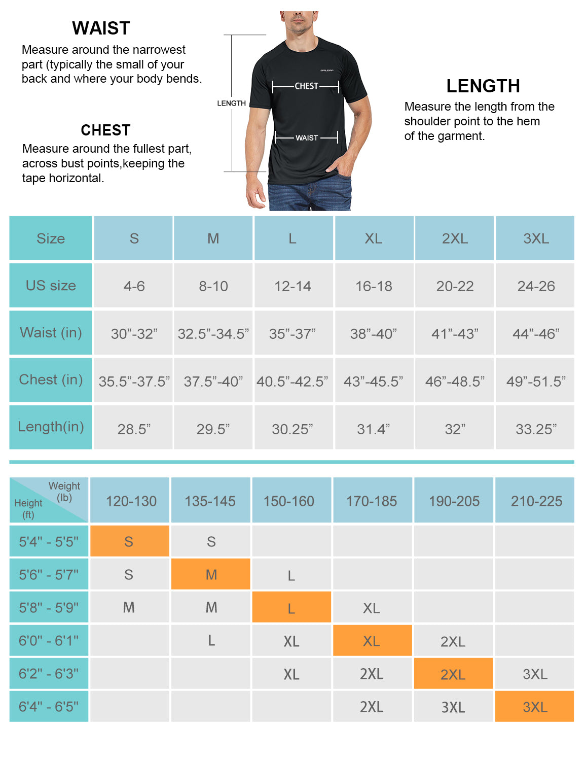 Baleaf Men's UPF 50+ Outdoor Running Workout Short-sleeve T-shirt Gray Size S