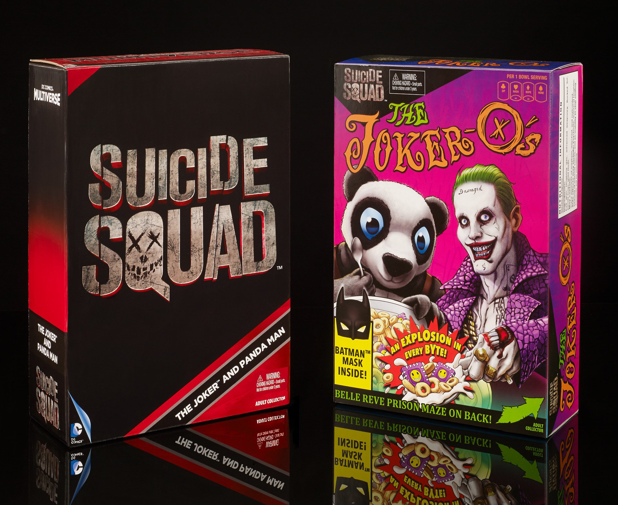 DC Comics Multiverse Suicide Squad The Joker And Panda 2 Pack
