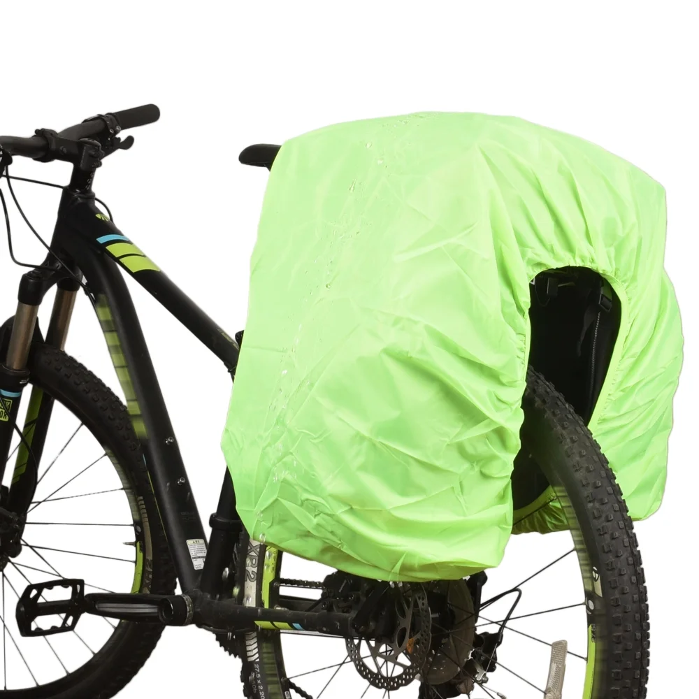 3 in 1 Multifunction Road MTB Mountain Bike Bag Pannier Rear Seat Trunk Bag with Waterproof Rain Cover
