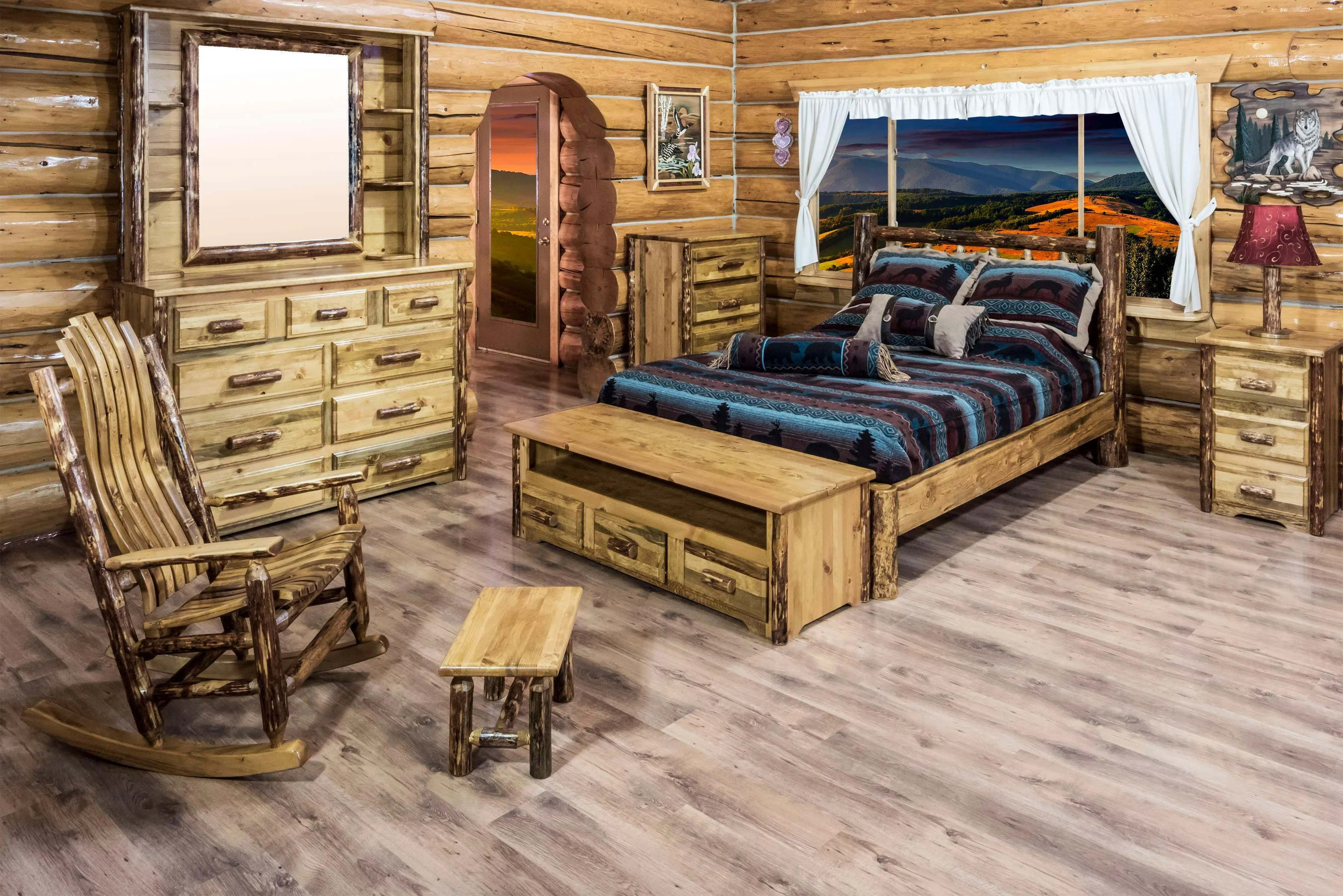 Glacier Country Collection 5 Drawer Chest of Drawers