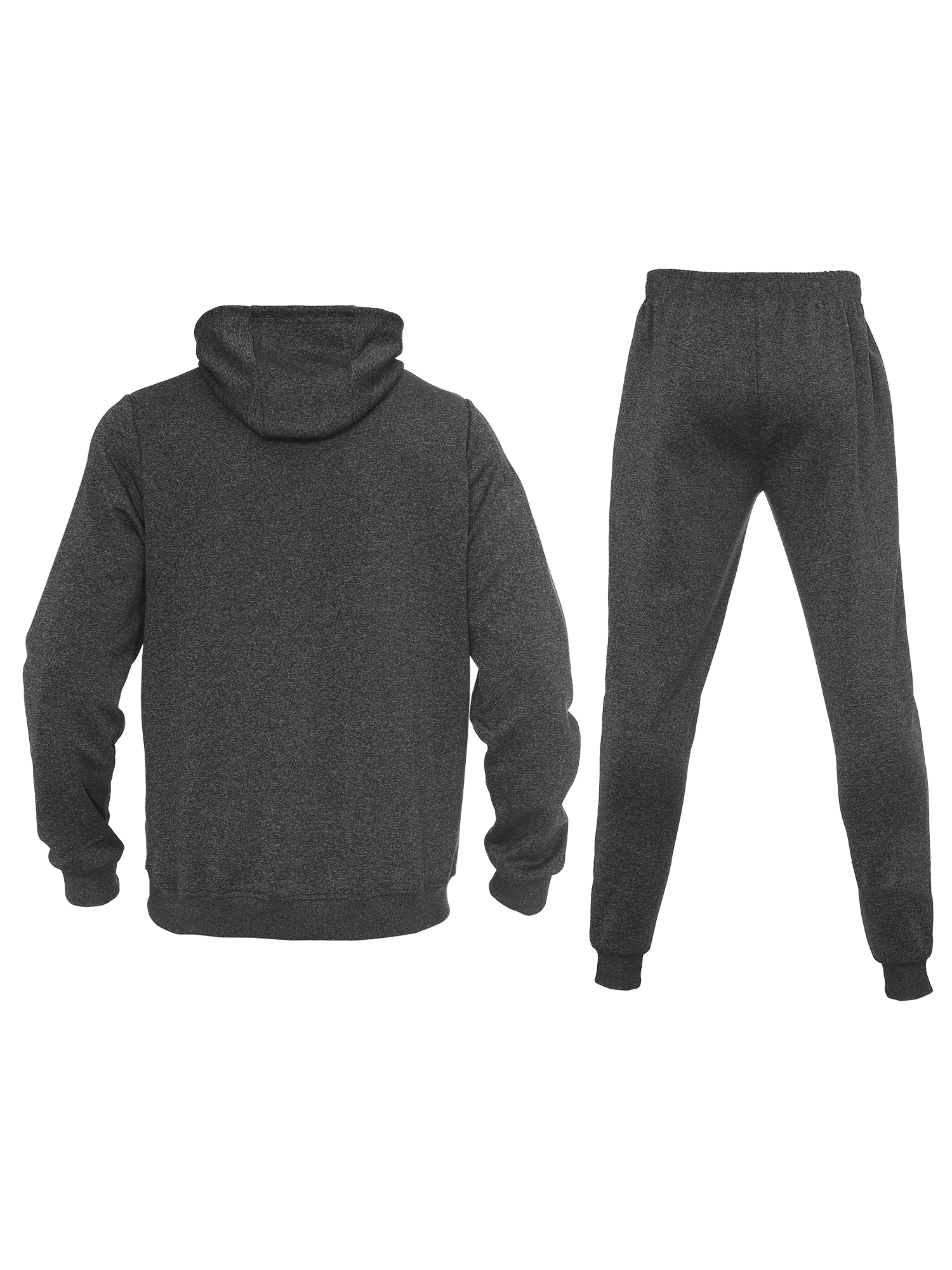 Eylhot Men's Tracksuit Casual Long Sleeve Athletic Outfit Sweatsuit 2 Piece Set Charcoal Jogging Suits for Men(Charcoal,XXL)
