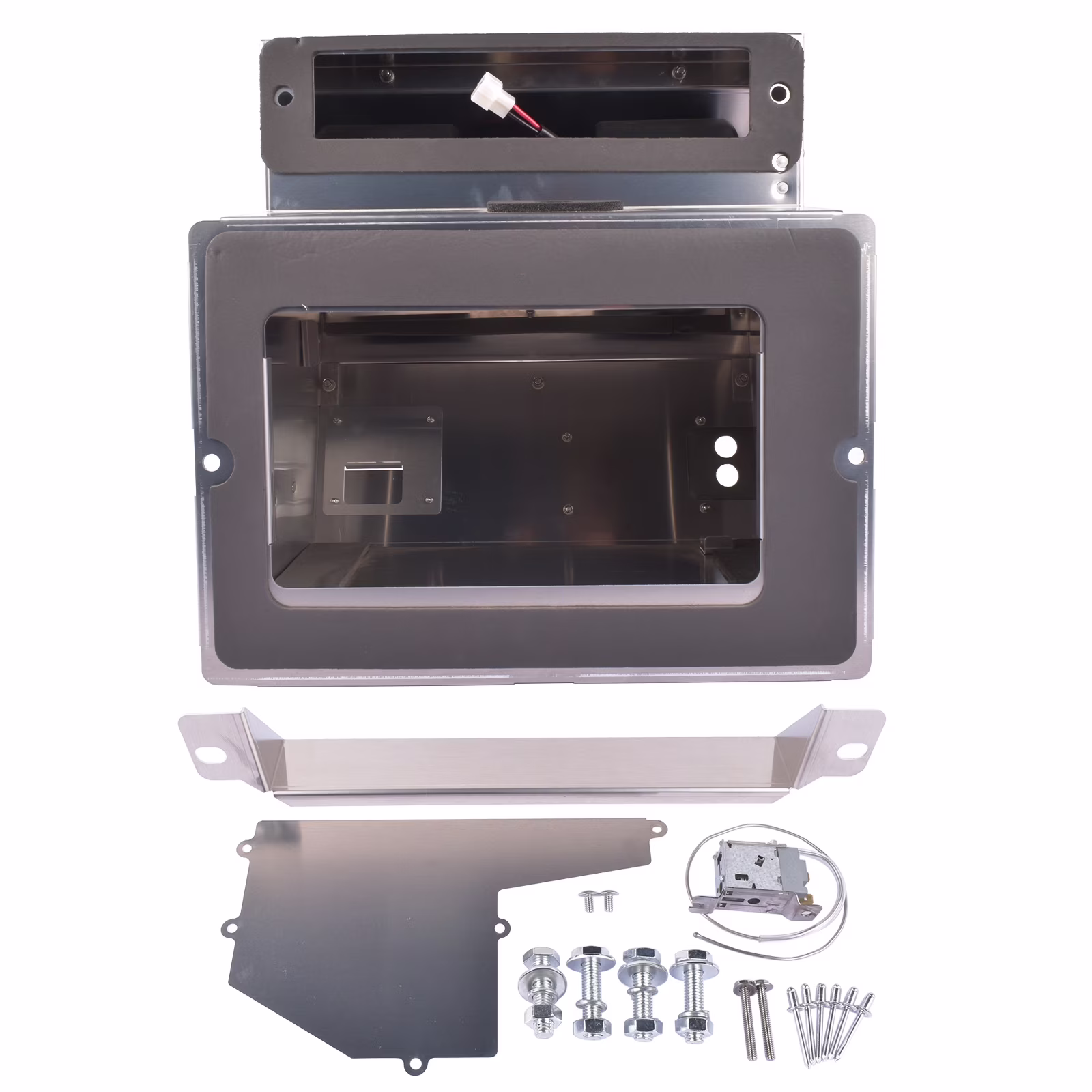 GELUOXI A/C Air Conditioning Heater Aluminum Box for Kenworth W900 W900L W900B T600 T660 T800