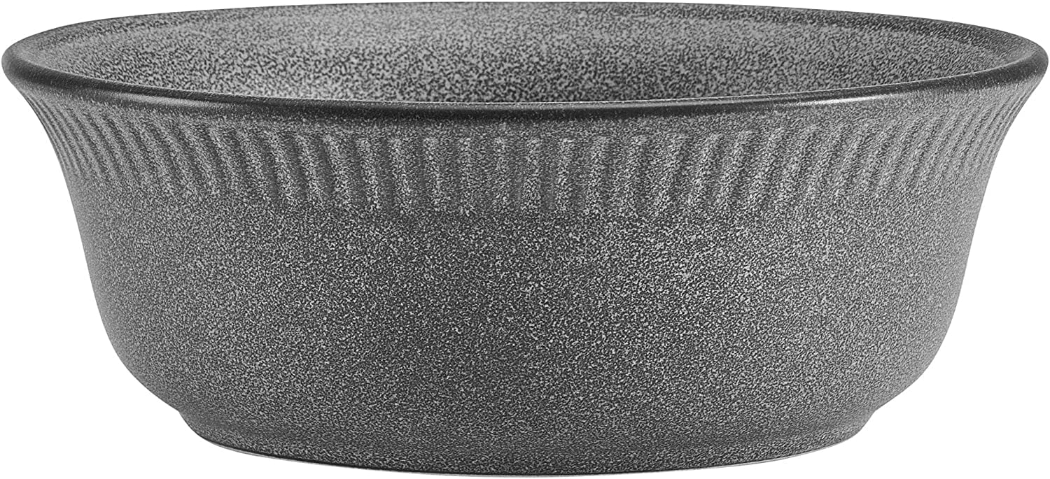 Pfaltzgraff Noah 12 Piece Stoneware Dinnerware Set Gray