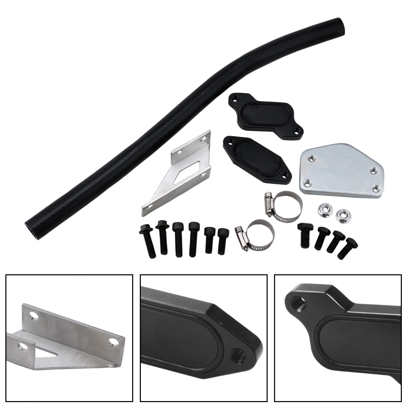 EGR Valve Cooler Kit For GMC Silverado 2500 6.6L LLY Duramax 2004.5-2005