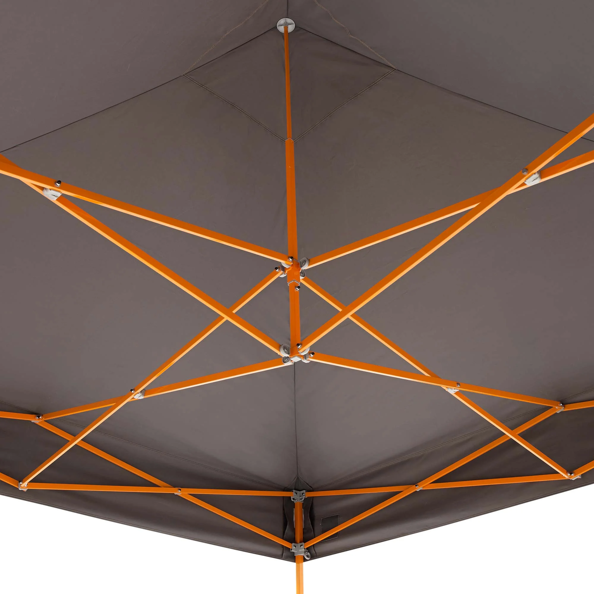 E-Z Up® Vantage Instant Shelter® Outdoor Canopy, 10' x 10', Black, Assembled Width 120