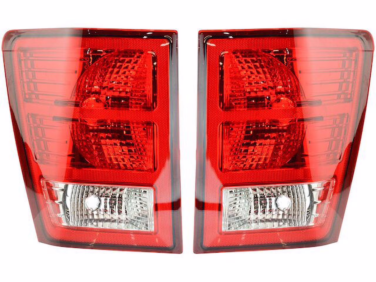 Tail Light Assembly Set 2 Piece - Compatible with 2007 - 2010 Jeep Grand Cherokee 2008 2009