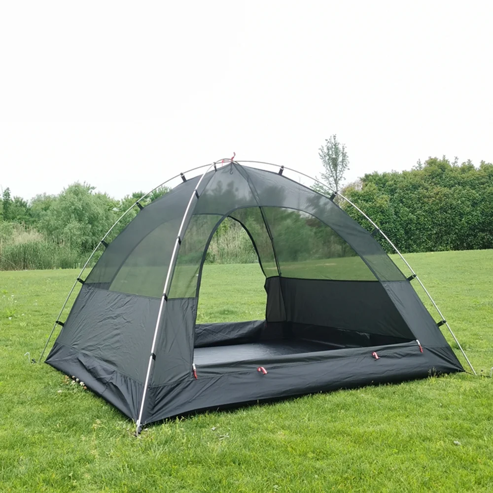 MCETO Tent,Family Tent 3 Tent 3 Person Bedroom One Room 3 Person Layer Waterproof Family Tent Person Layer 1 Layer 1 Bedroom 1 Bedroom One LAOSHE ERYUE BUZHI Tent QISUO Waterproof ADBEN