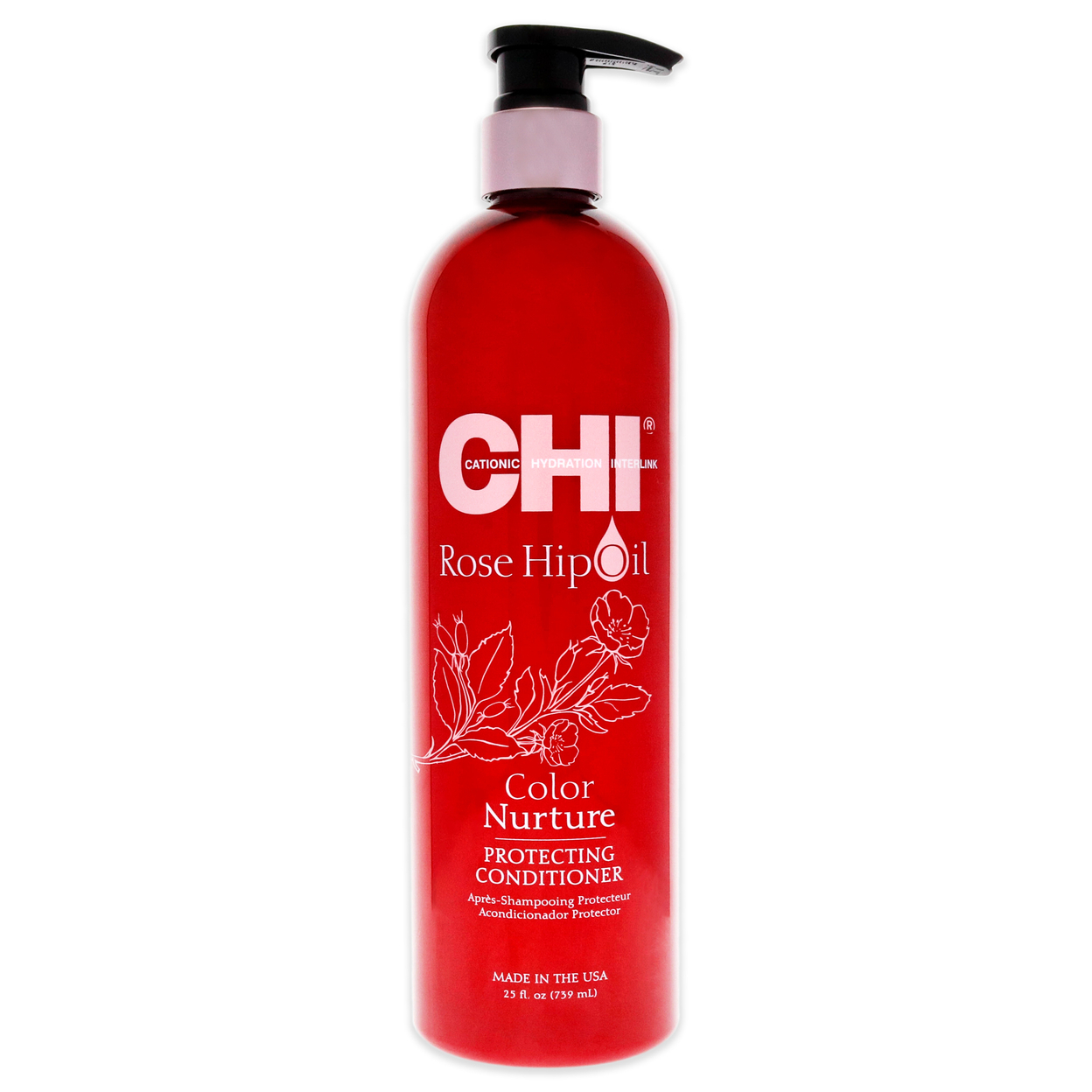 Chi Rose Hip Oil Color Nuture Protecting Conditioner 25 oz