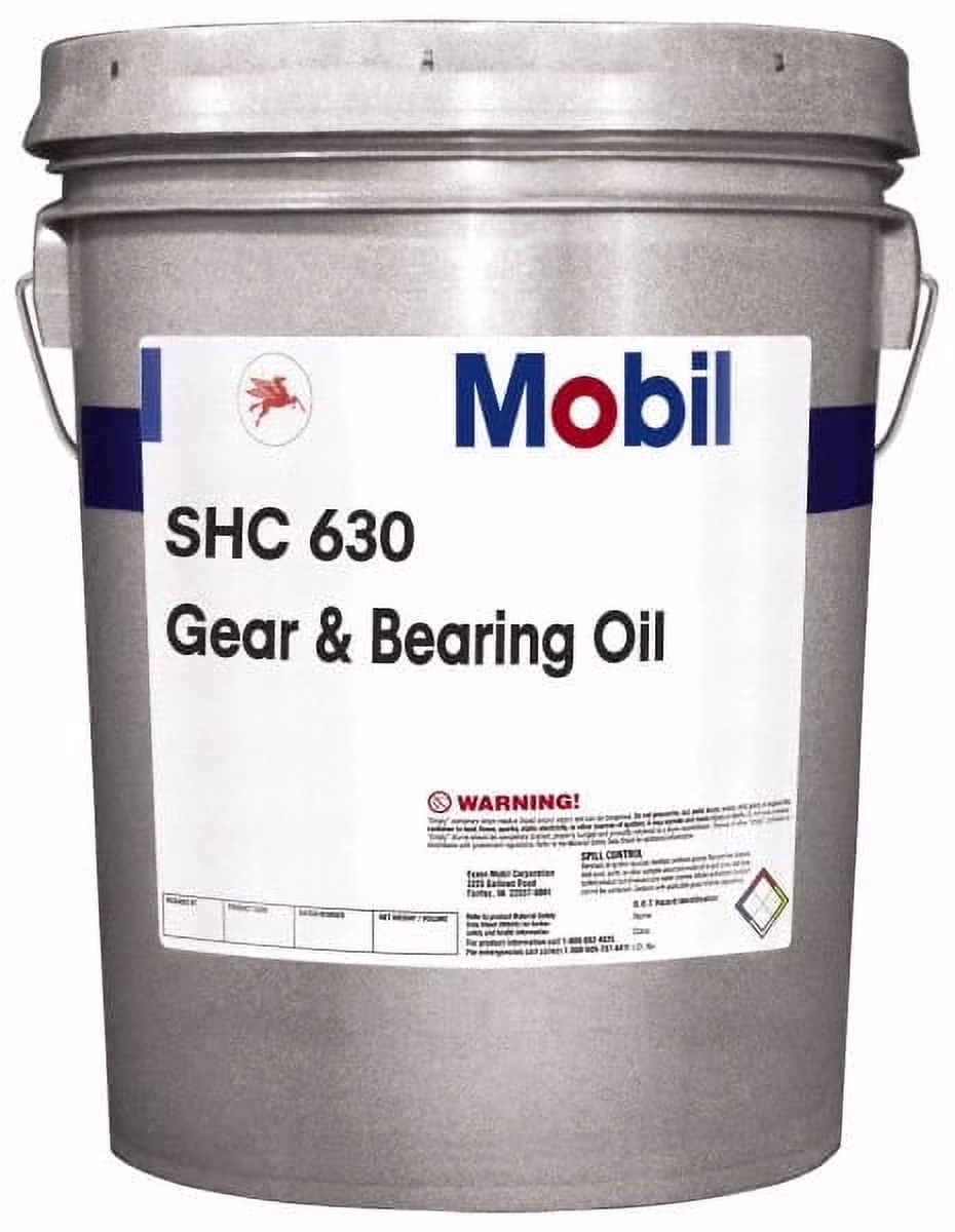 Mobil 5 Gal Pail, Synthetic Gear Oil ISO 220