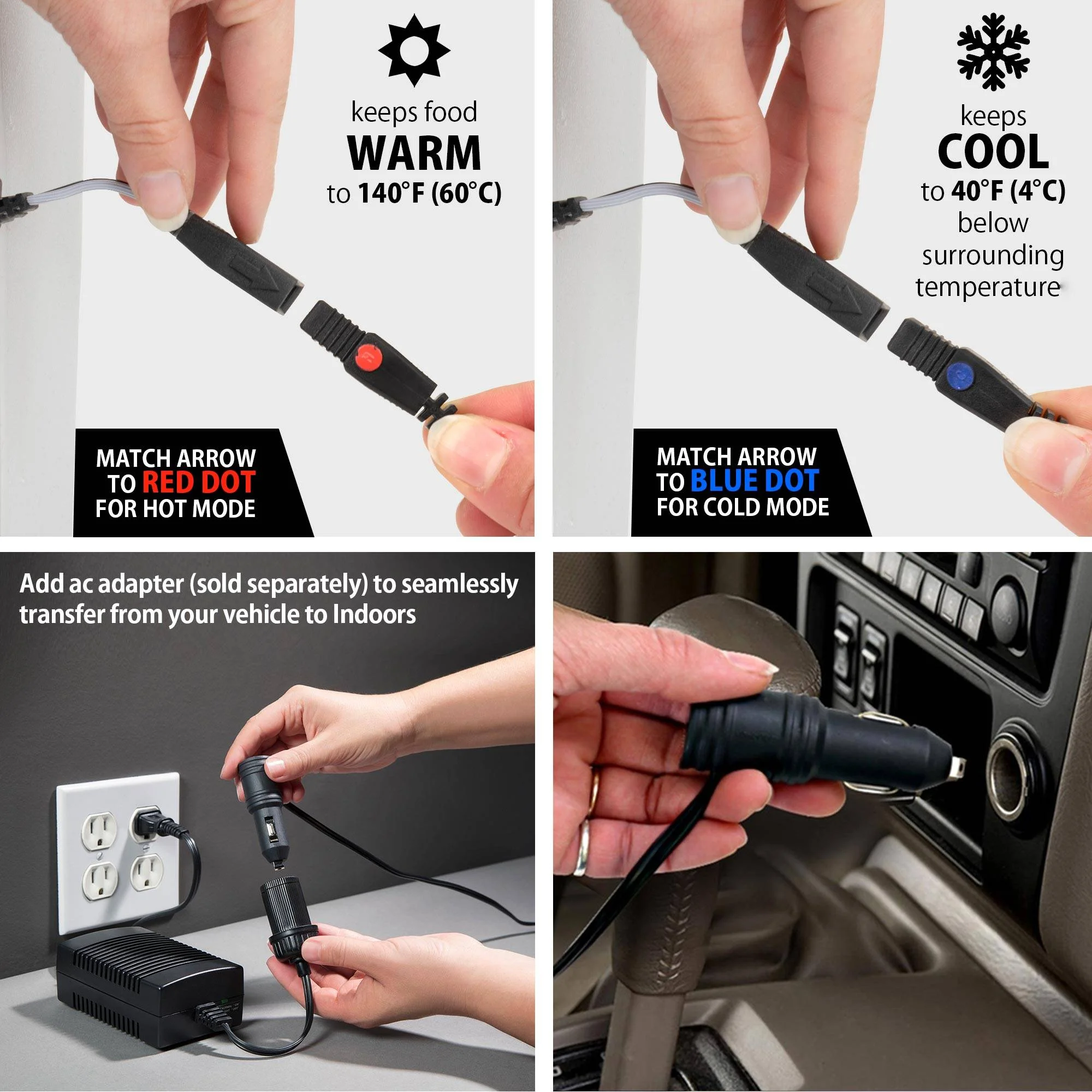 Koolatron Kargo Electric cooler P65 12V Personal Cooler Warmer 31L