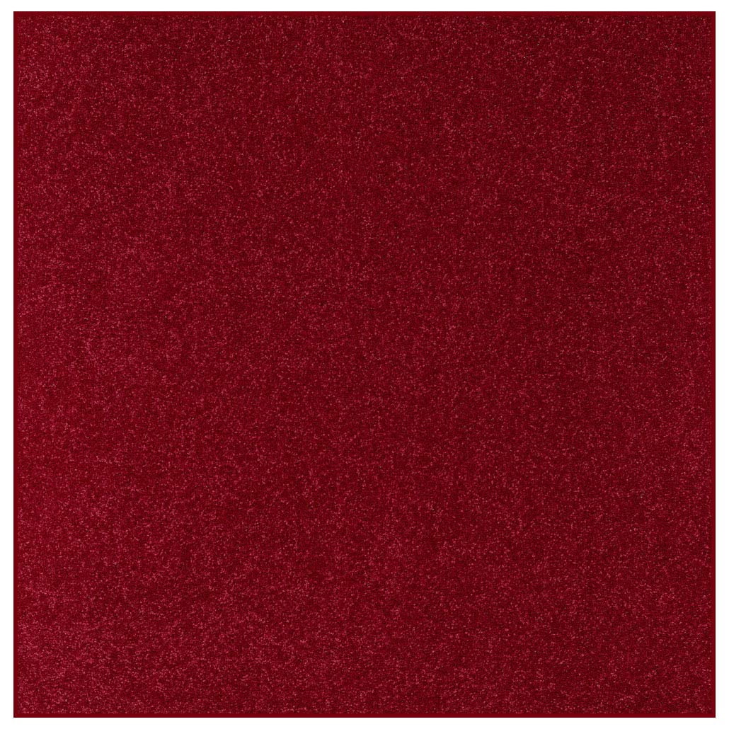 Home Queen Starwars Collection Solid Color Area Rugs Burgundy - 7' Square
