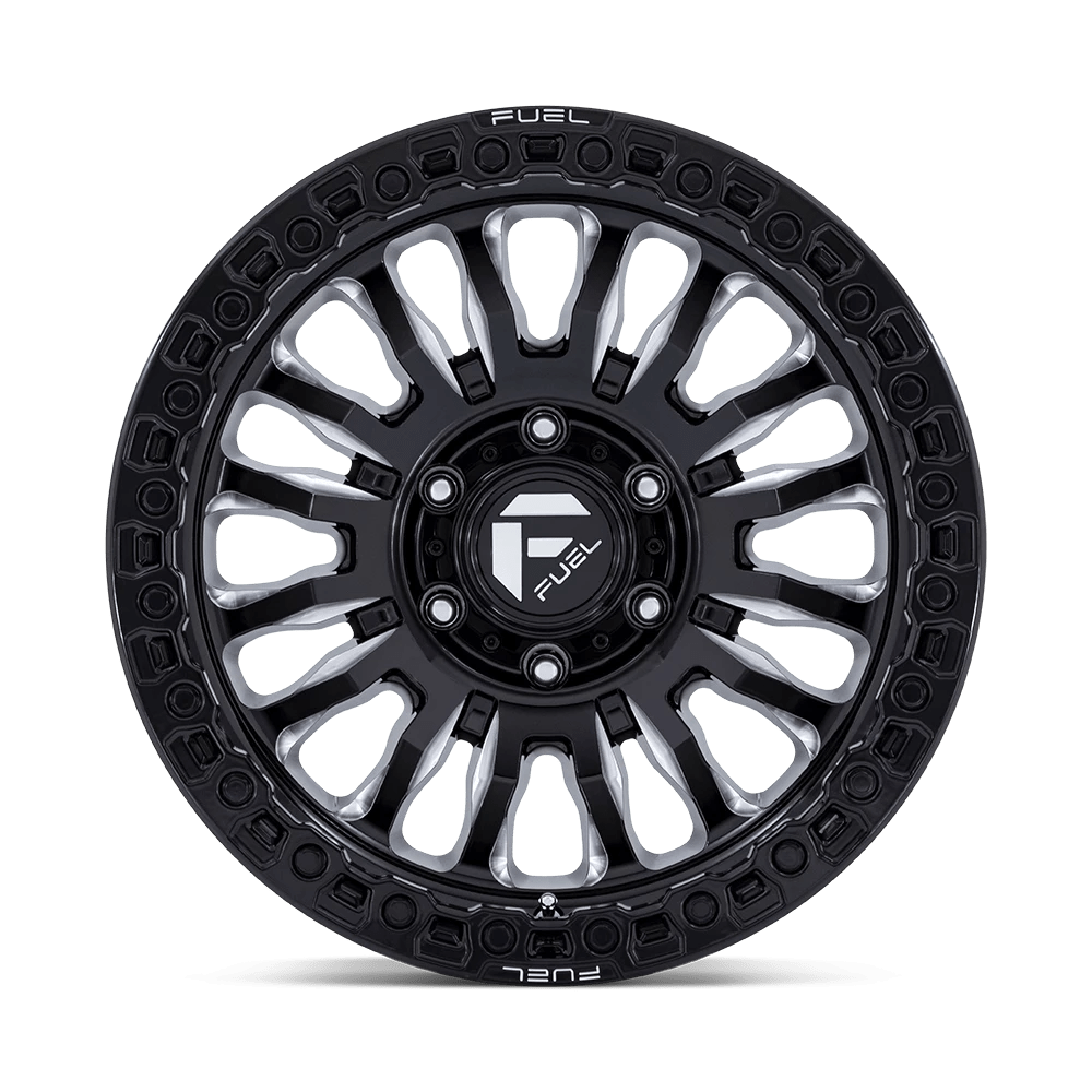 Fuel FC857BE Rincon Gloss Black Milled 20x10 6x135 -18mm (FC857BE20106318N)