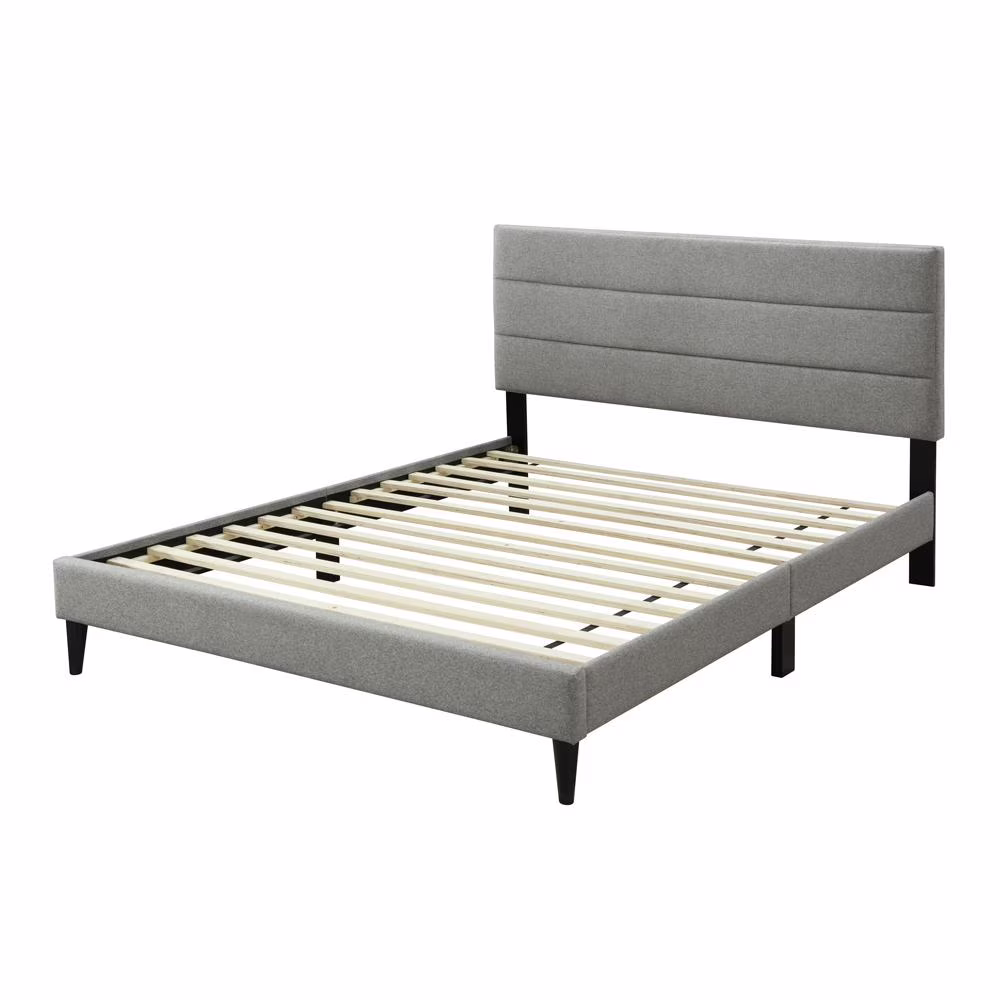 Bernards Willa Upholstered Full Bed In A Box