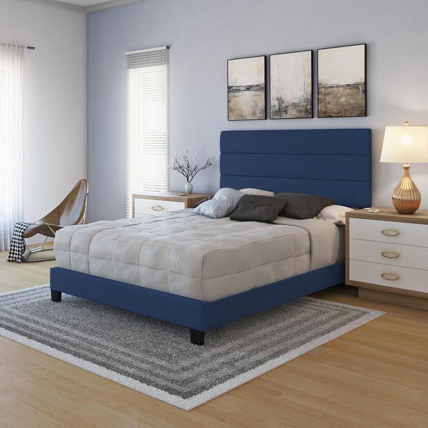 Boyd Sleep PDBU983EK Paolo Upholstered Platform Bed