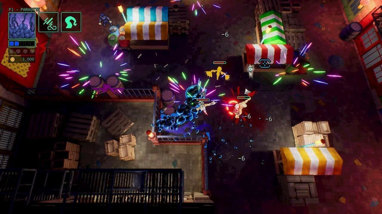 HyperParasite - Nintendo Switch [QubicGames Action Arcade RPG 1-2 Players] NEW