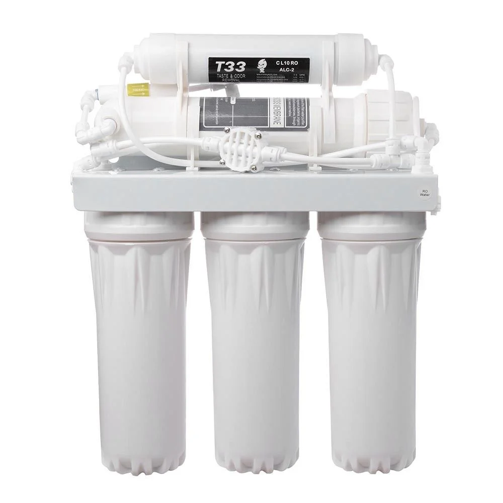 5 STAGE 50 GPD Water Filter System Reverse Osmosis RO Filtration Drinking Home