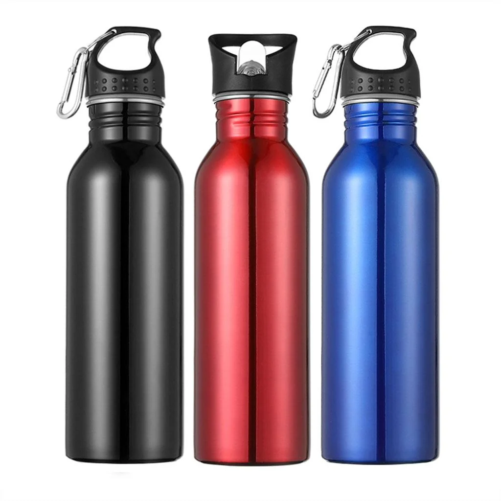 Stainless Steel Bottle Cycling Hiking Black