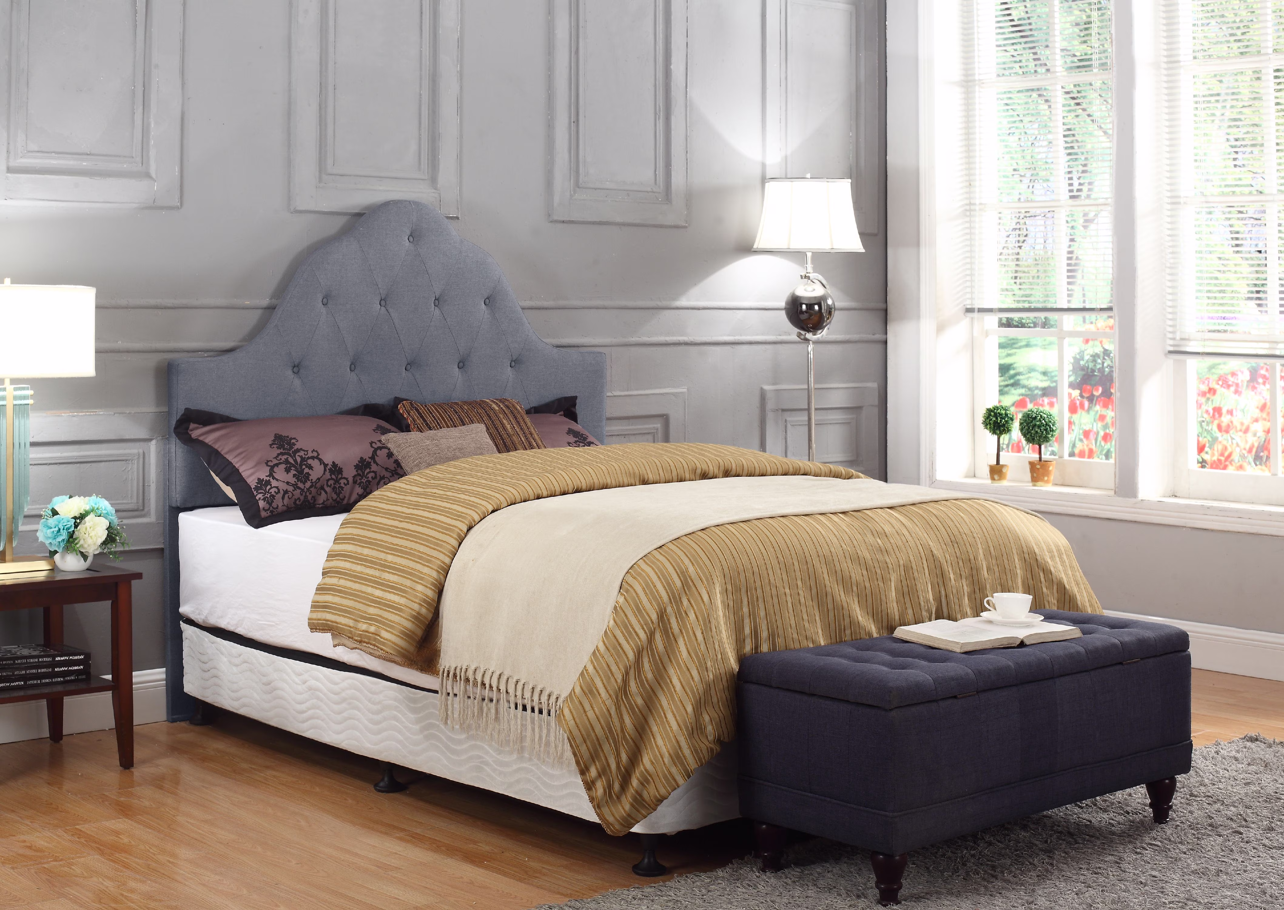 Nevada Upholstered Panel Headboard