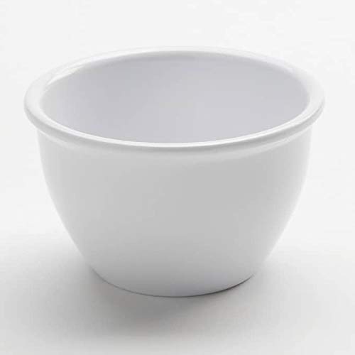 American Metalcraft MSC8 Melamine Sauce Plate, White, 8-Ounces