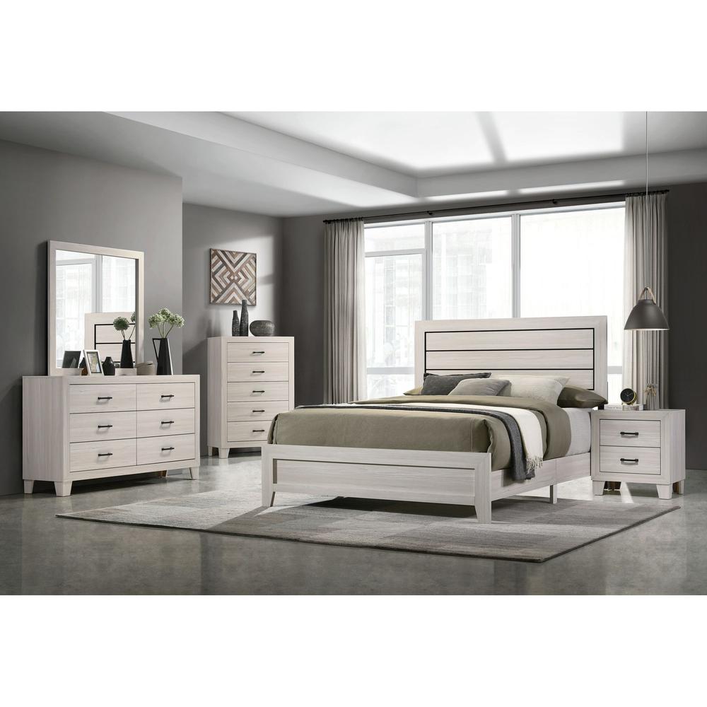 Picket House Furnishings Poppy 6-Drawer Dresser in Gray