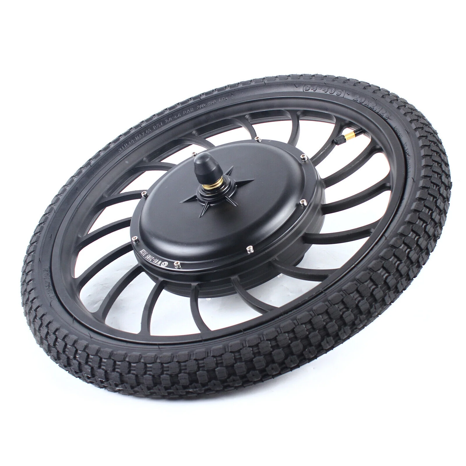 20 inch Hub E-bike Front Wheel Replacement Electric Bicycle Wheel Conversion Kit