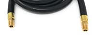 LP Propane Gas Hose Pressure Washer Hose Air Hose Assembly 1/4 Male NPT X 1/4 Male NPT [948-838] High Or Low Pressure For LP Gas Tanks RV BBQ Grills Heaters Air Compressor