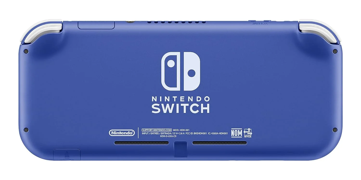 Pre-Owned Nintendo Switch Lite - Blue with BOLT AXTION Cleaning Kit + Headset Bundle (Refurbished: Like New)