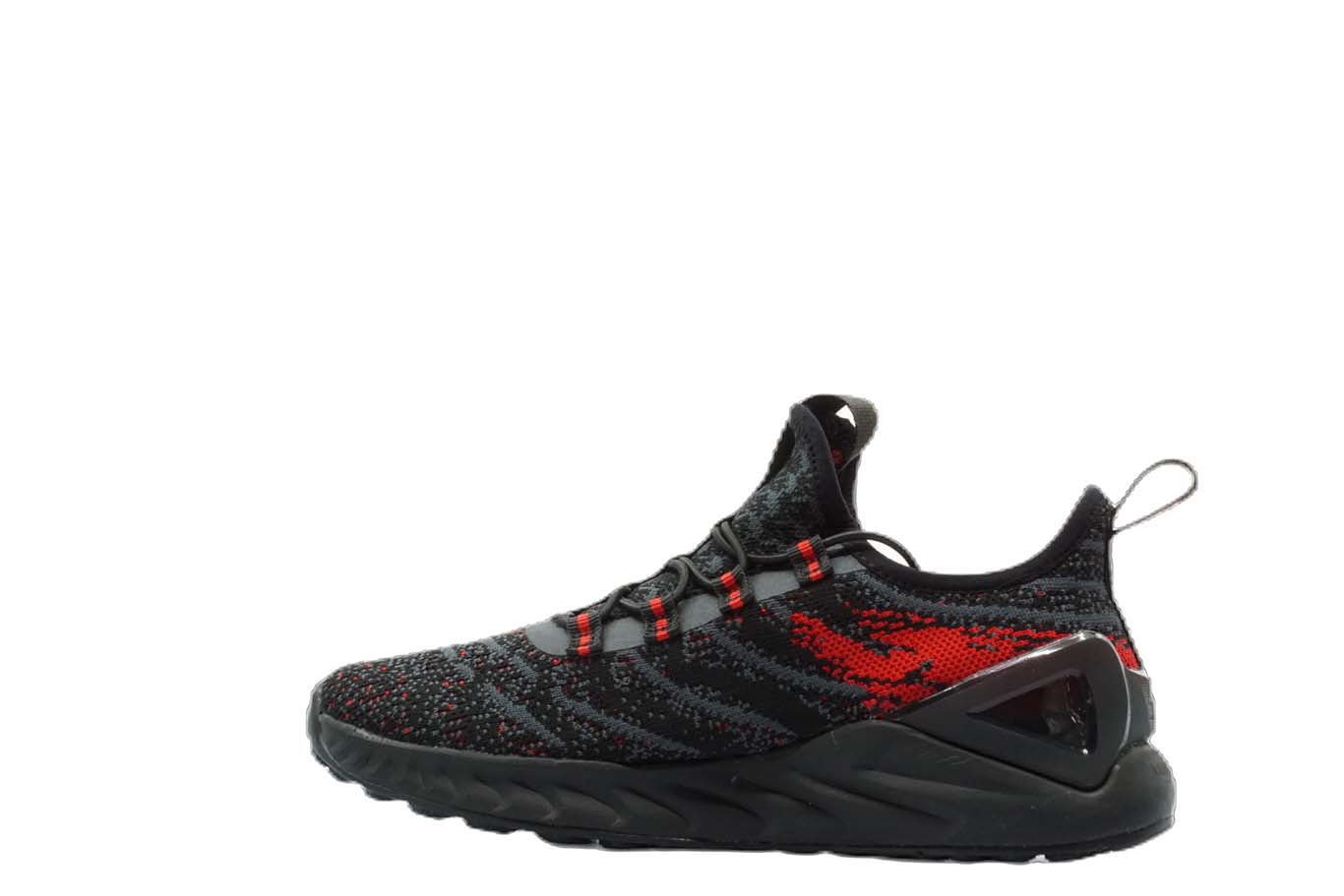 [EK9450] Kids Youth Peak Taichi 1.0 Plus Black Melange Running Shoes - 5.5 - (Youth)