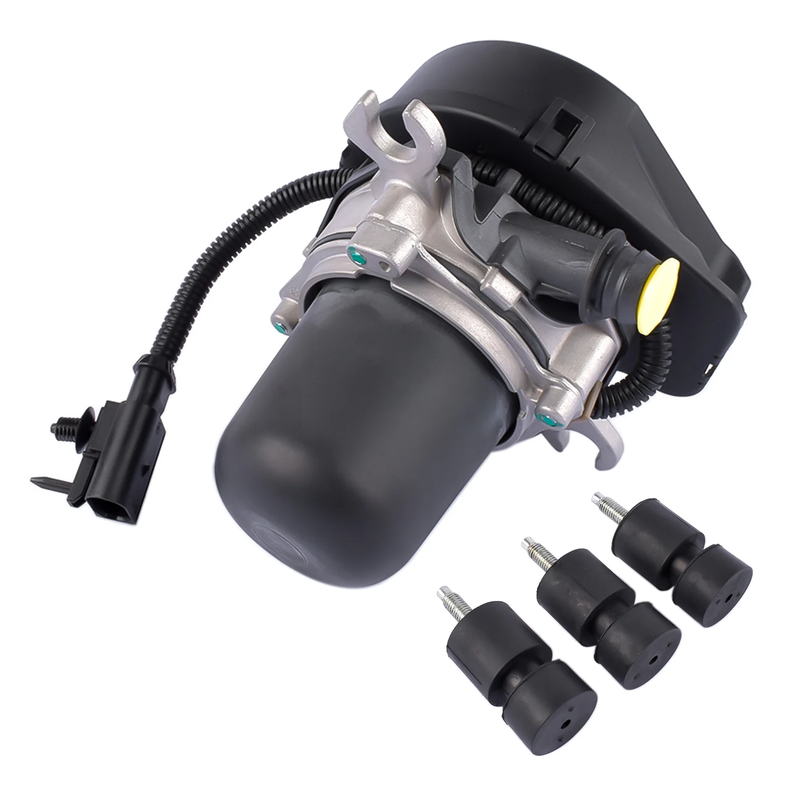 NEWZQ Secondary Air Injection Pump Fits Select: 2016-2017 Smart Fortwo Convertible Coupe Black 1Pc