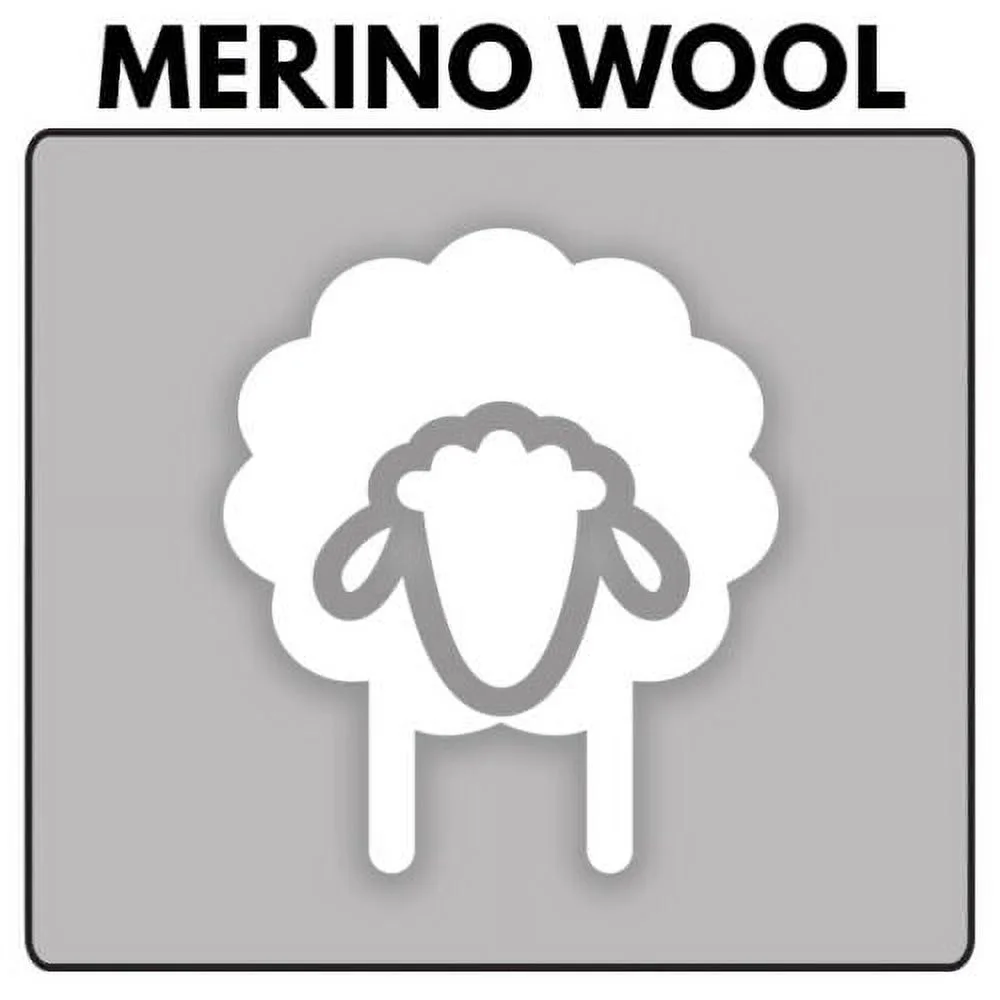 Ducks Unlimited Mens Womens Kids Socks, 80% Merino Wool Heavyweight Tall Extra Long Over the Knee Wader Socks, 1 Pair