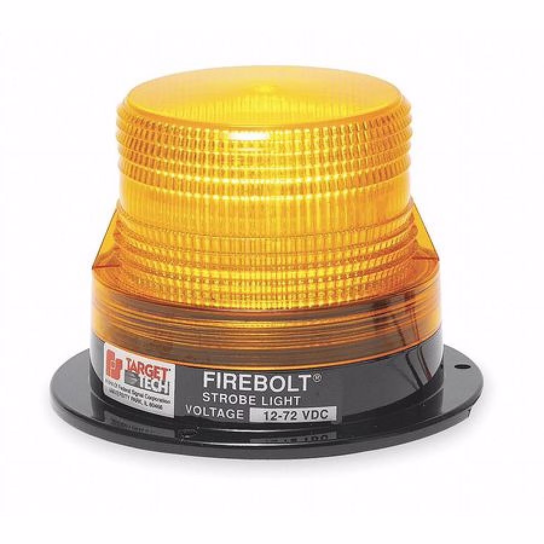 Federal Signal Strobe Light,Perm Mt.,Amber HAWA 220100-02